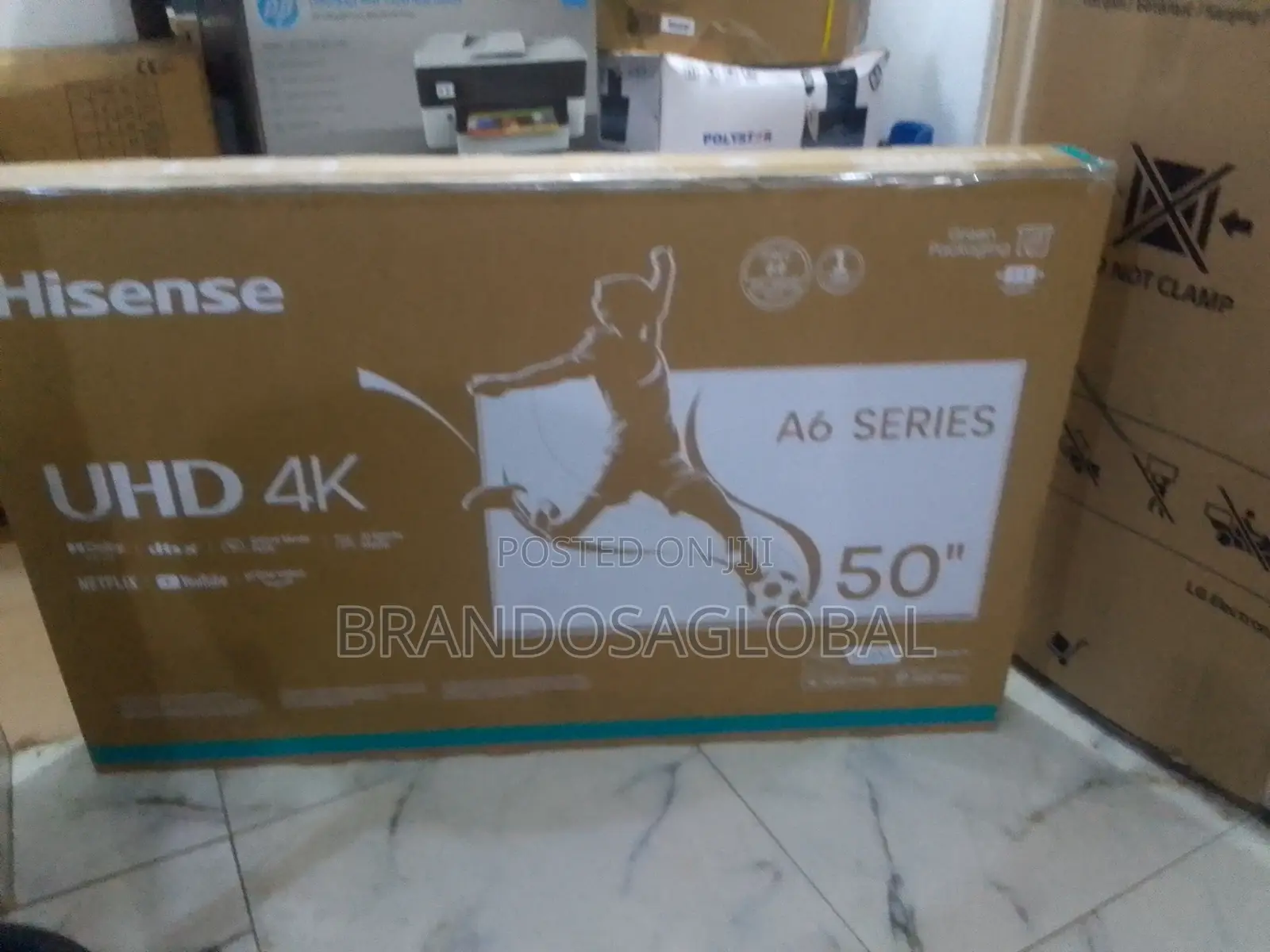 Hisense 50" Ultra Hd Smart Tv – Clear Sound