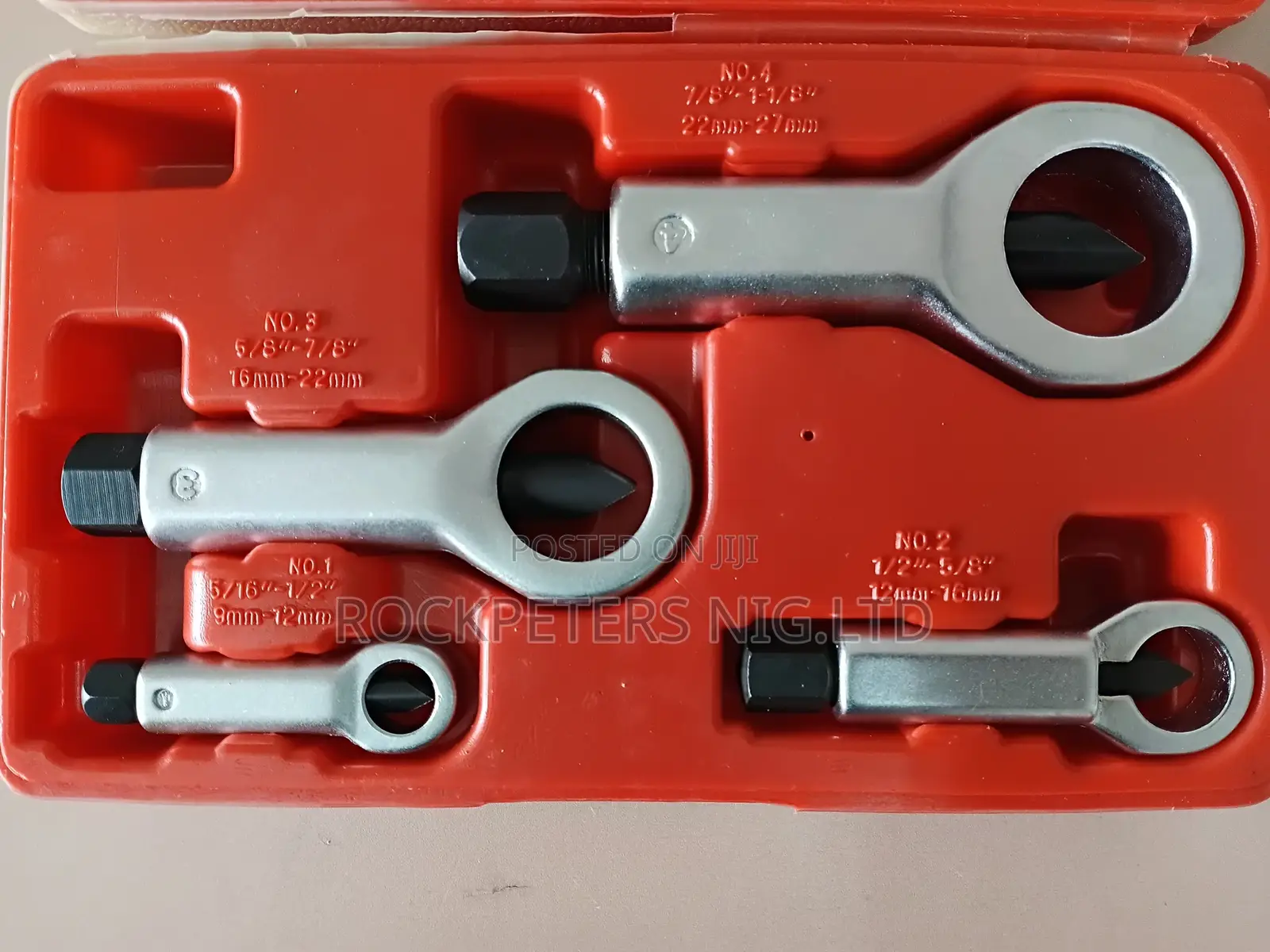 Force 672 Nut Splitter Set 4-Piece