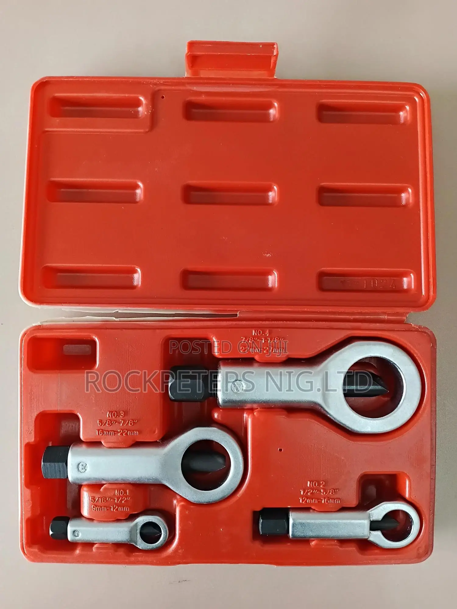 Force 672 Nut Splitter Set 4-Piece