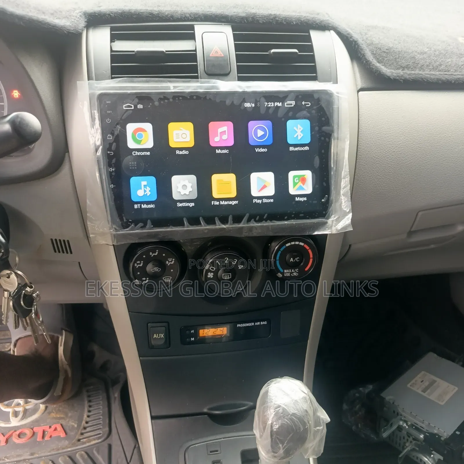 Corolla 2008-2012 Android Screen Stereo, With Reverse Camera and GPS