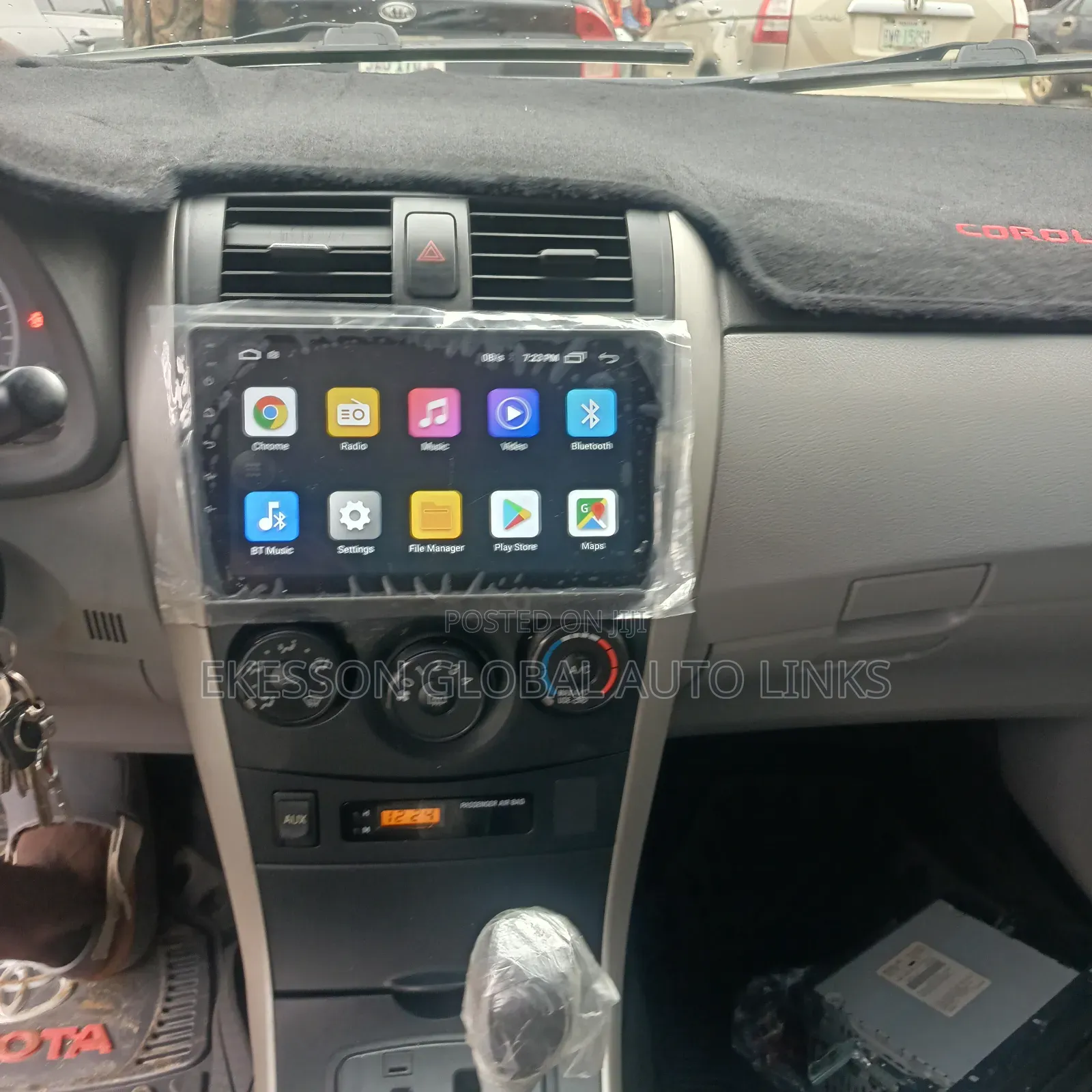 Corolla 2008-2012 Android Screen Stereo, With Reverse Camera and GPS