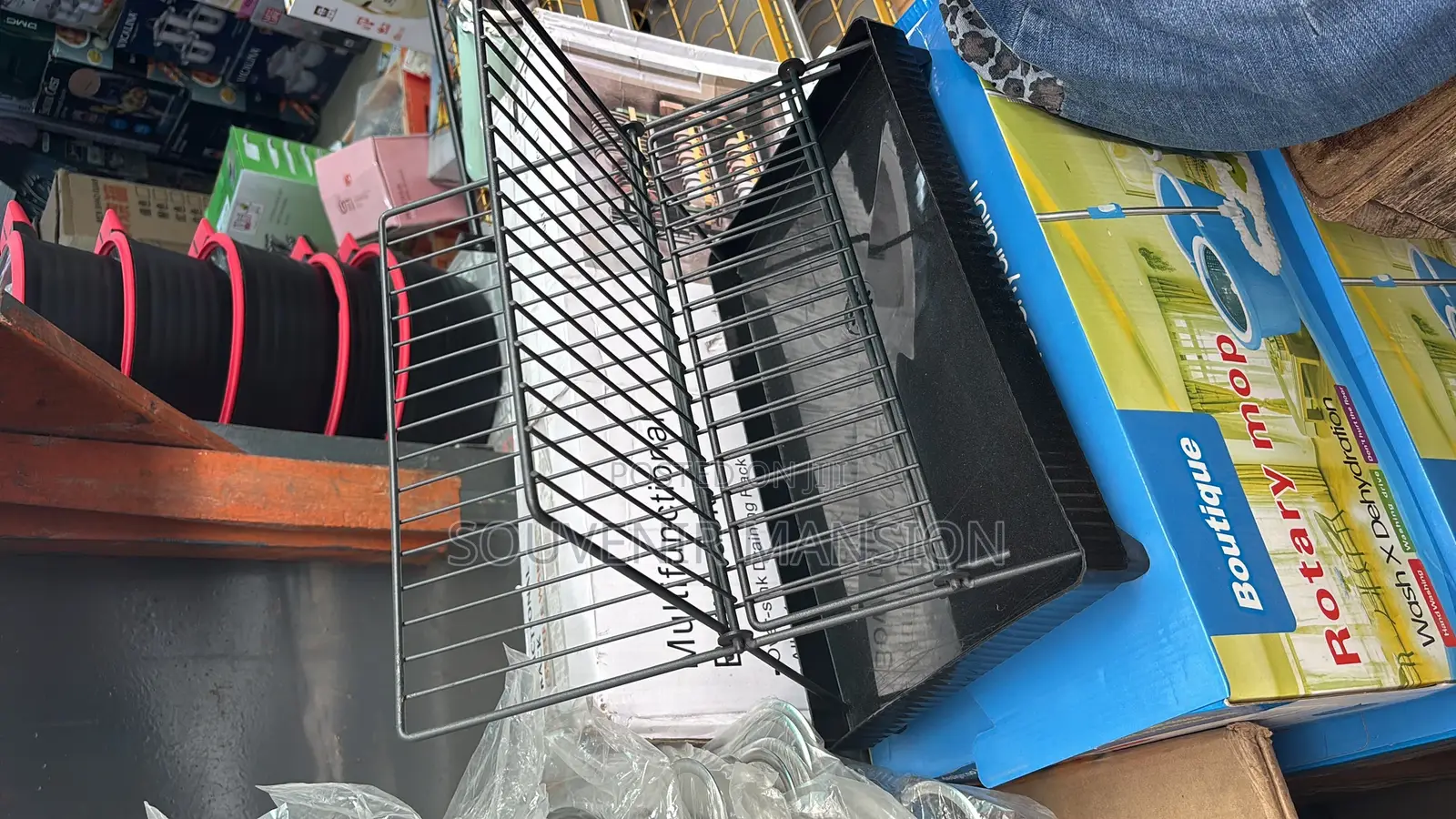 Dish Rack With Tray
