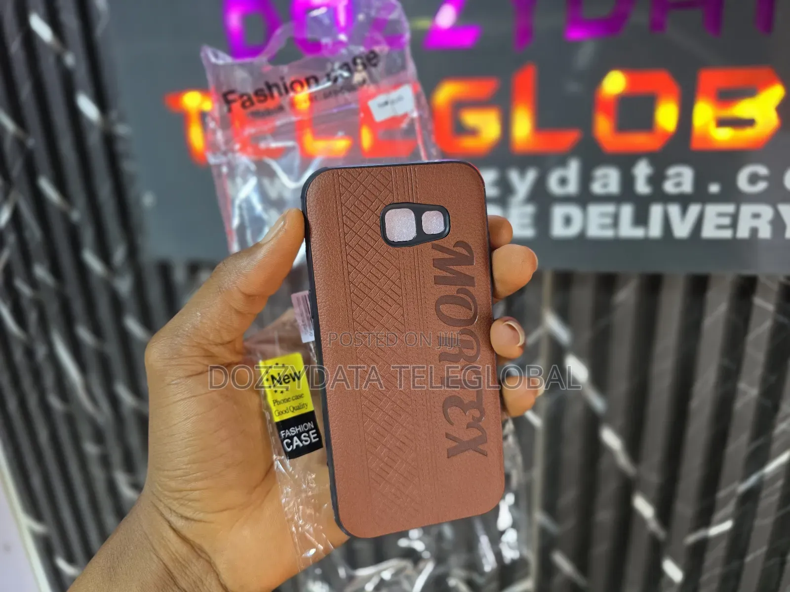 Samsung A5 Brown Leather Case