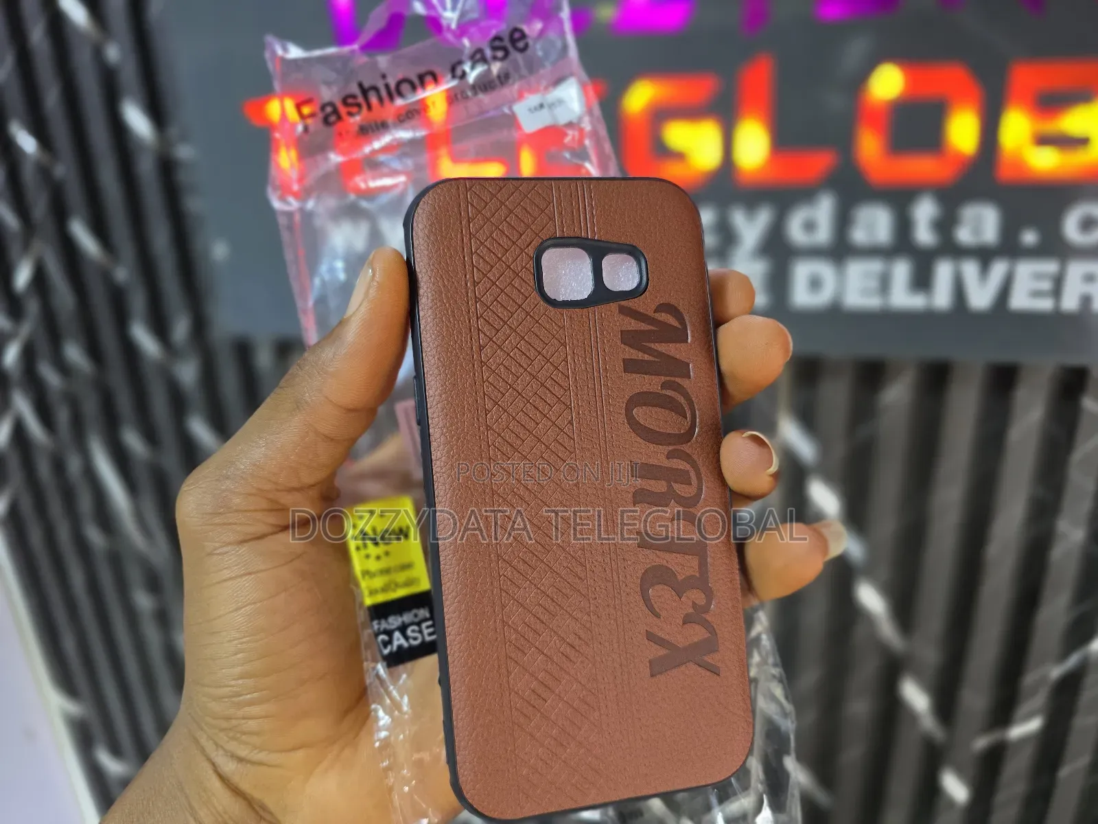 Samsung A5 Brown Leather Case