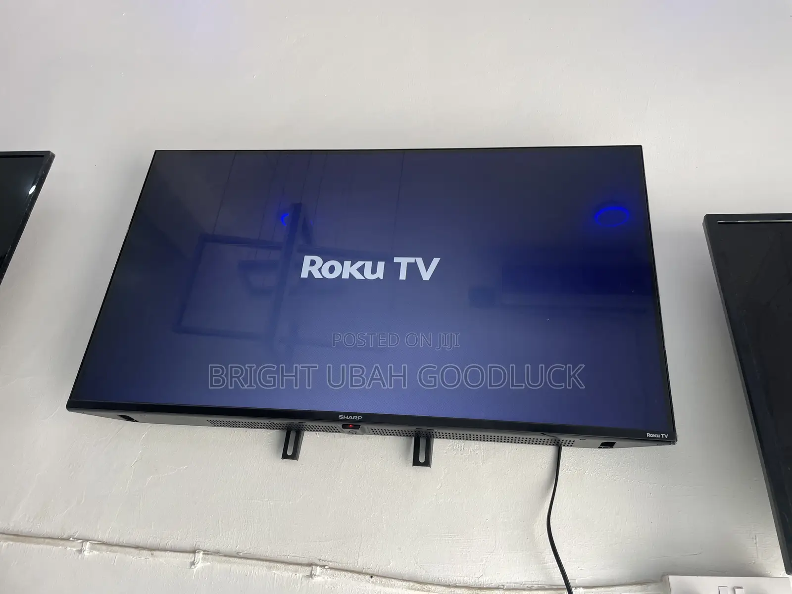 Sharp 40 Inches Frameless Tv Full Smart Tv With Free Netflix Acct Mirr