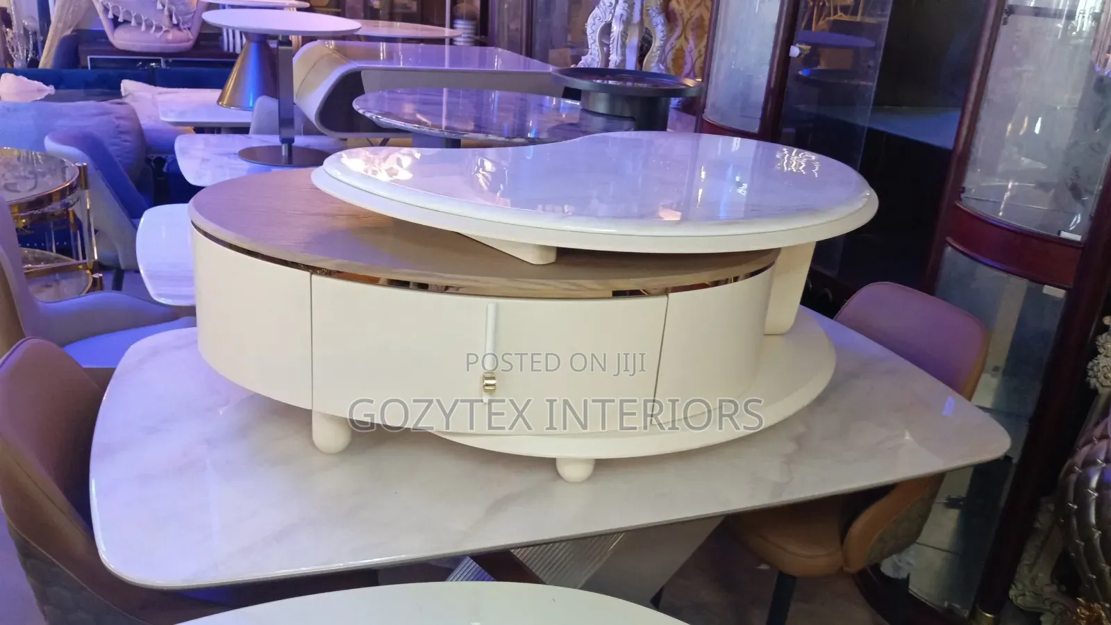 Contemporary Centre Table and Tv Stand