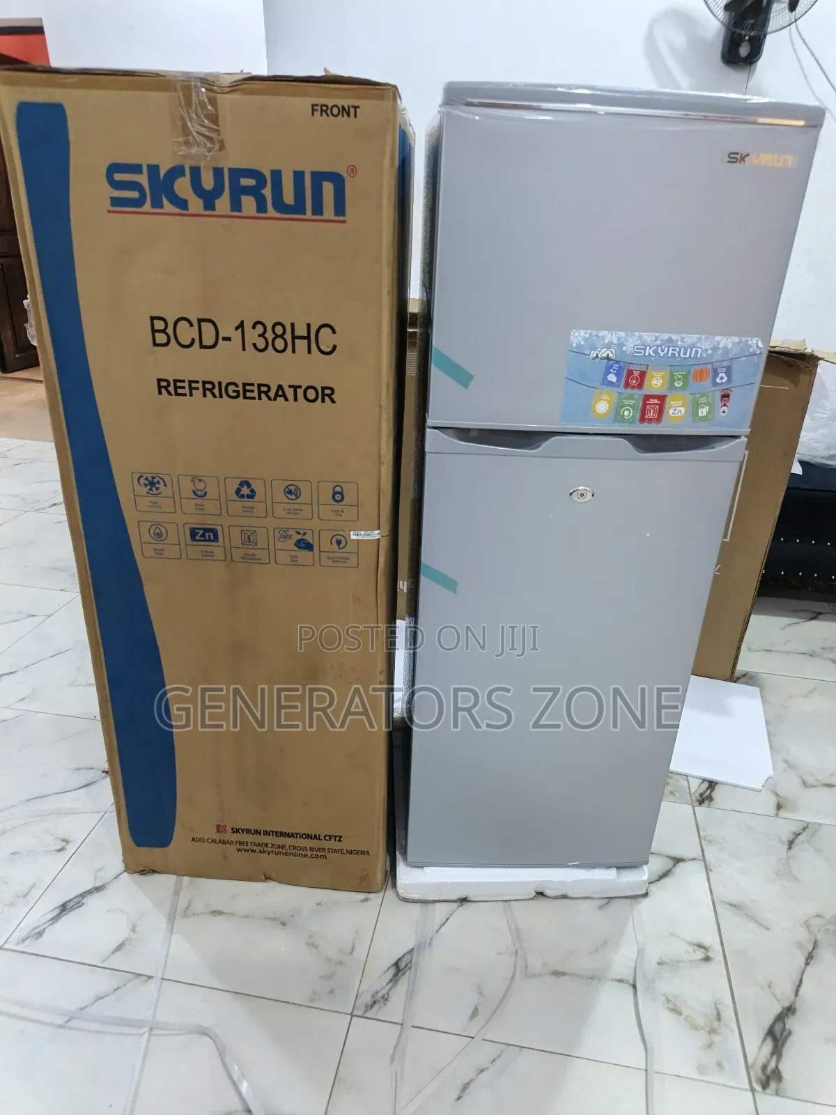 Skyrun 138hc Refrigerator – Stylish Cooling Companion