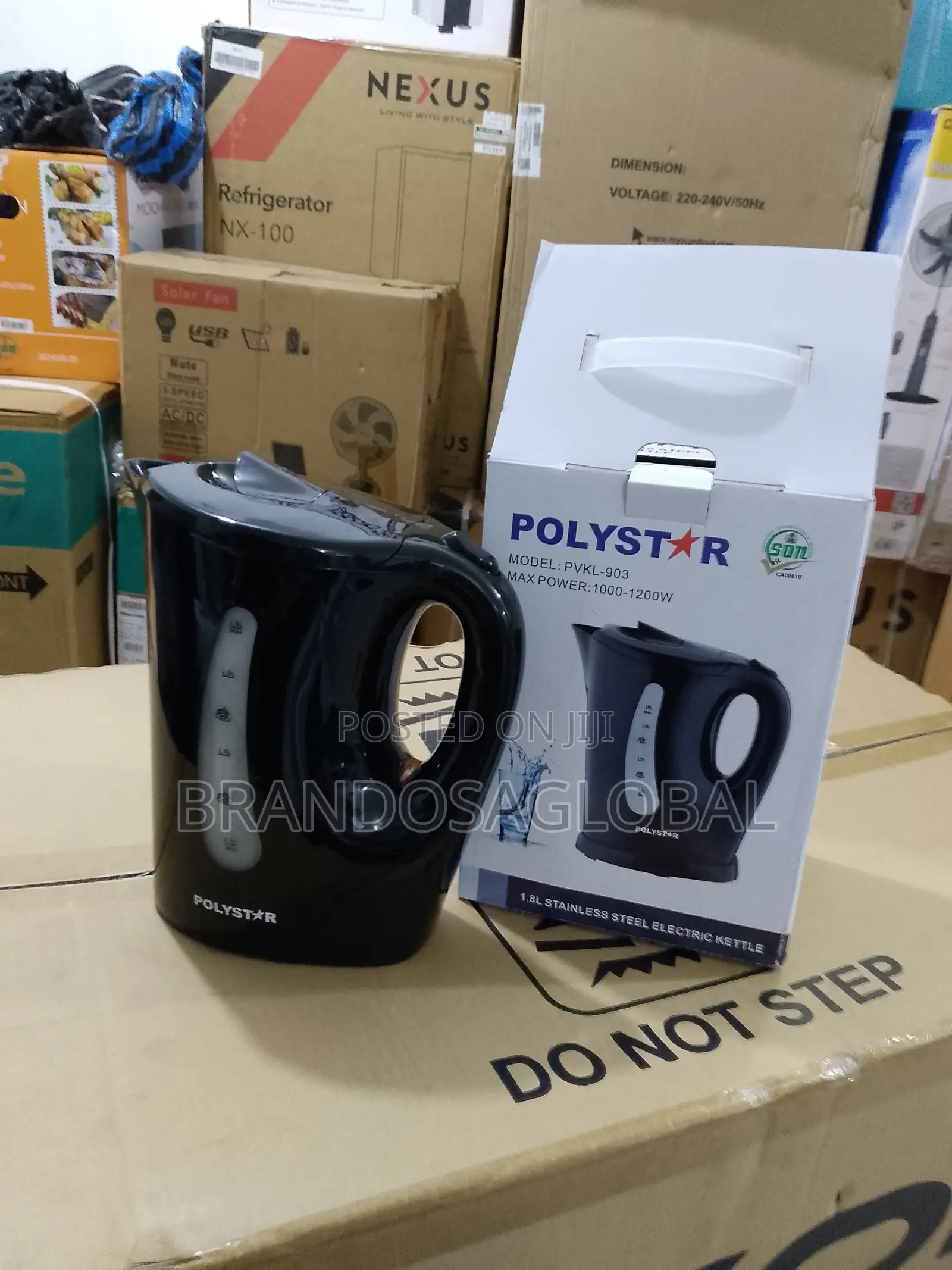 Original Polystar Kettle With Safety Lock Lid