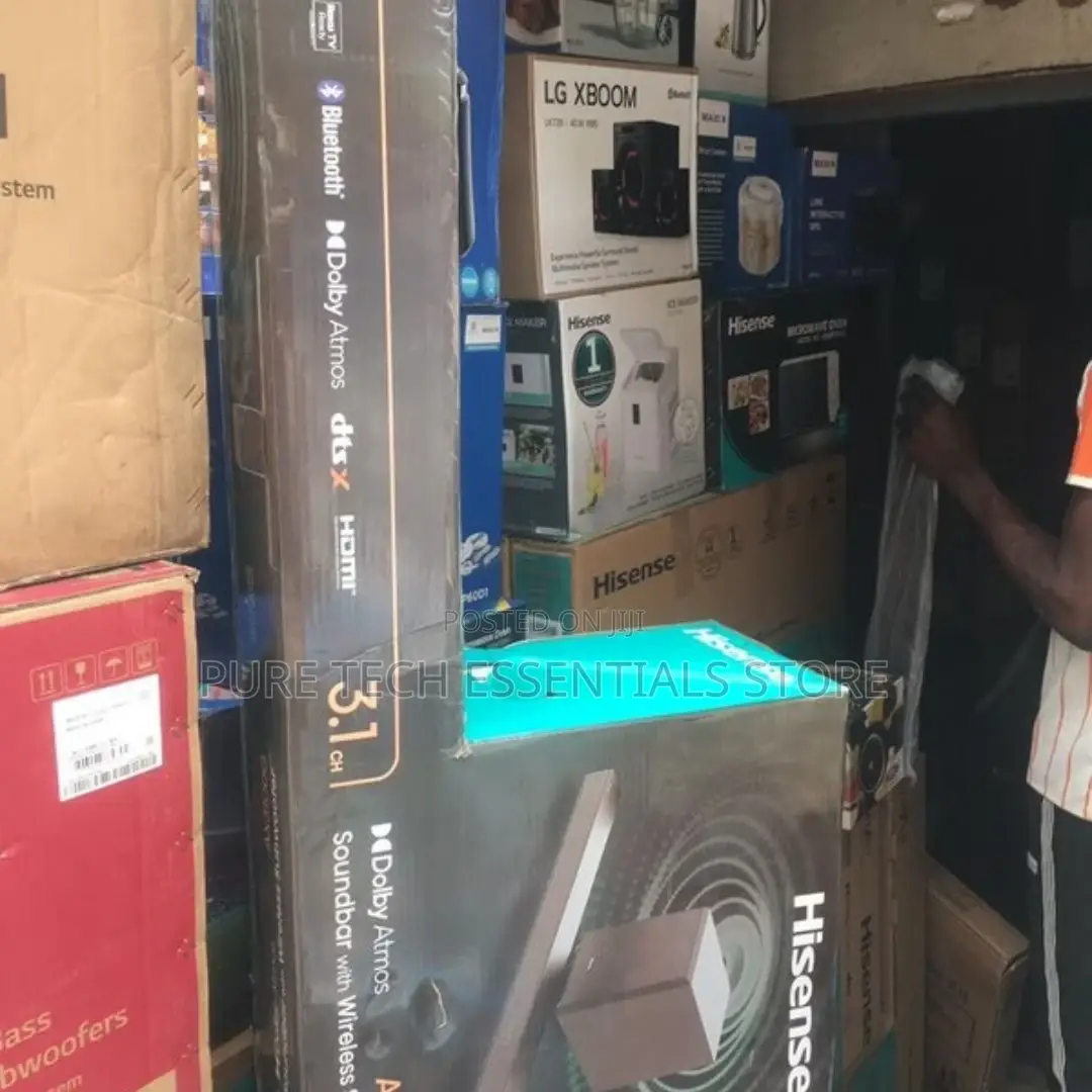 New Hisense 280watt Sound Bar Subwoofer