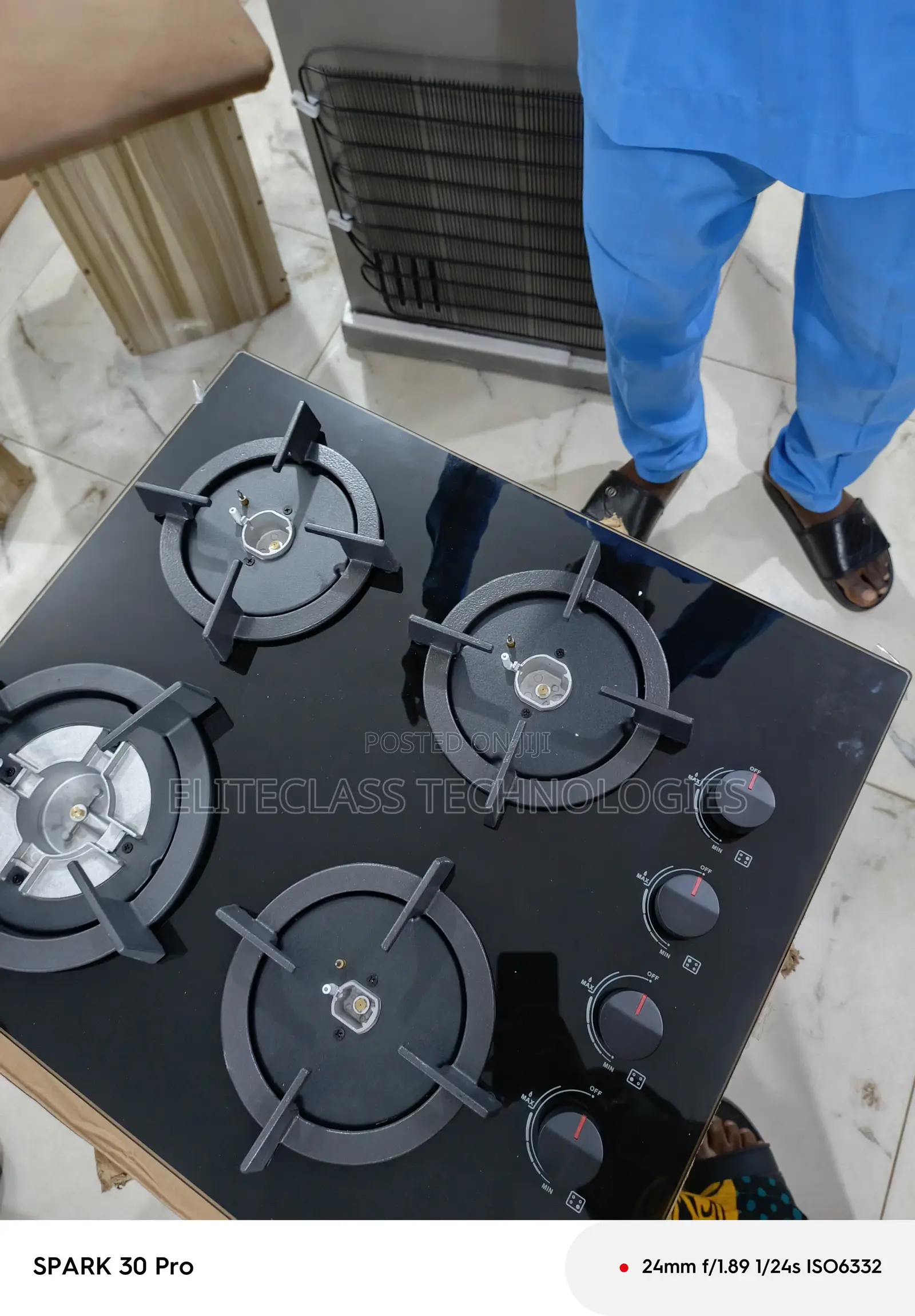 Sparkx Image Inbuilt 4 Gas Burner Hob