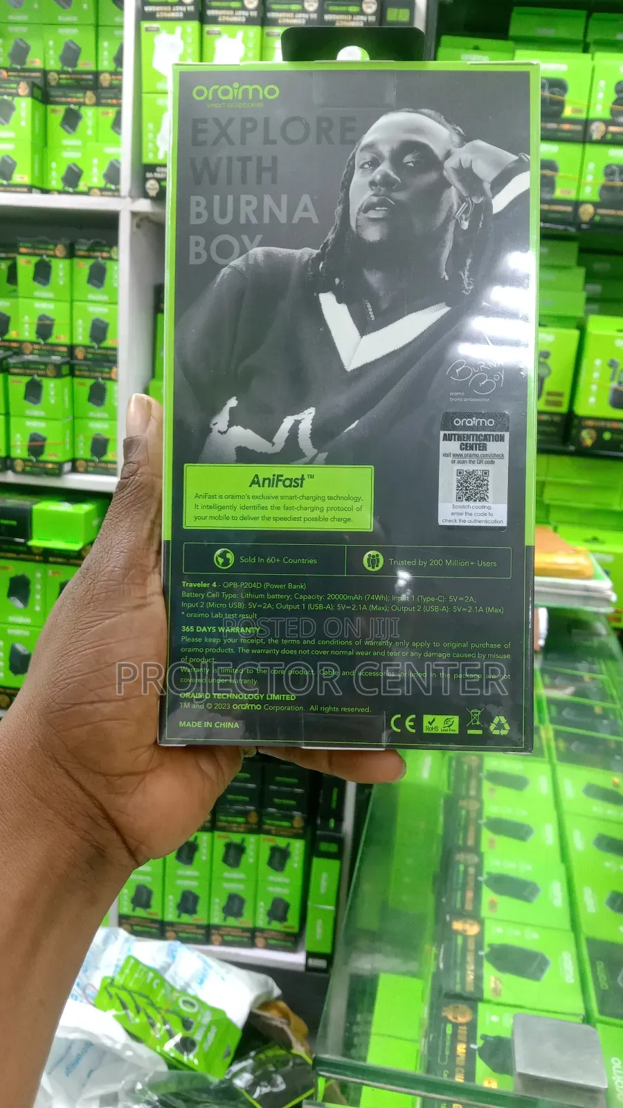 Oraimo 20000mah Long Lasting Power Bank (Opb-204d) Traveller 4