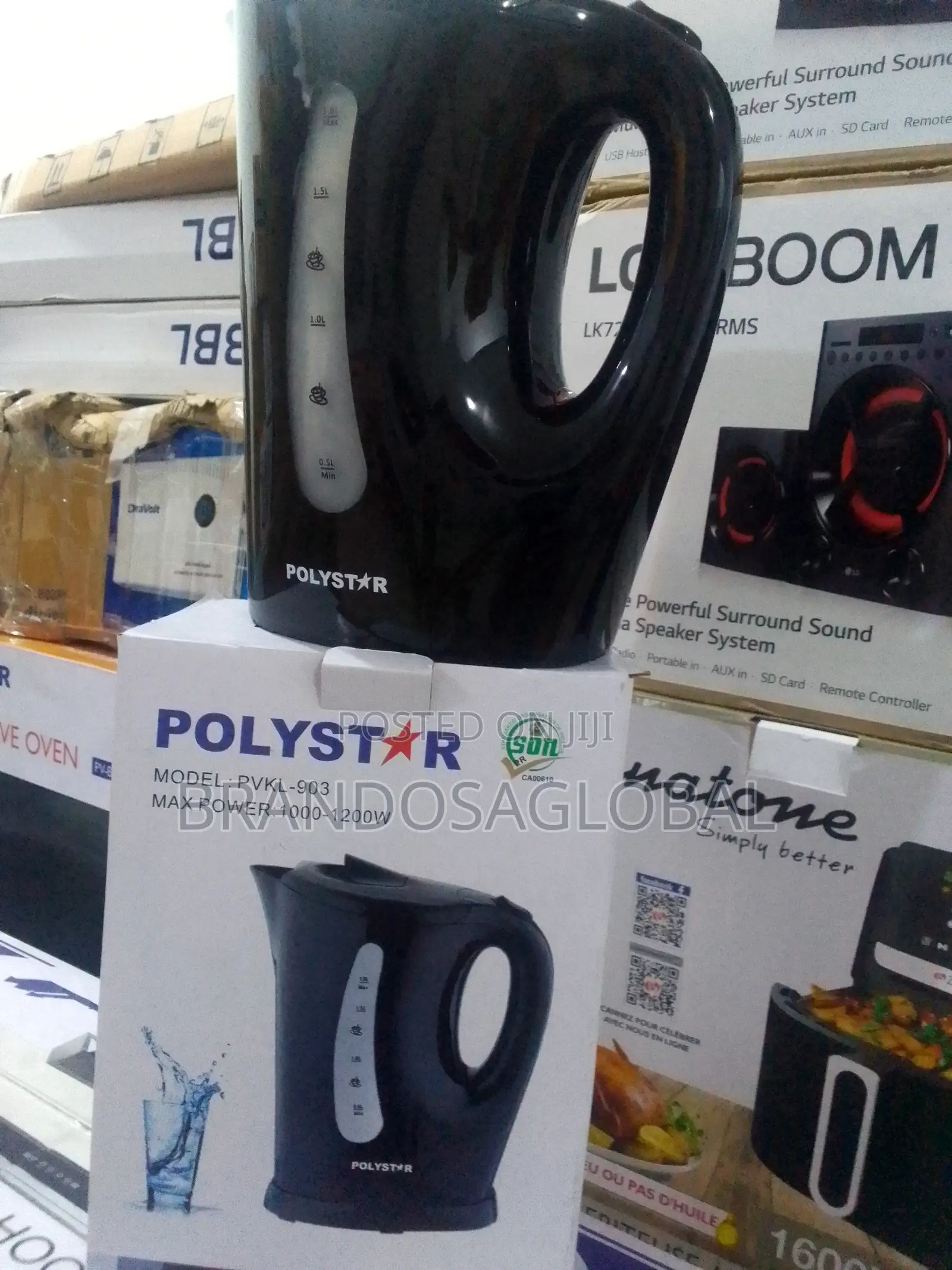 1.8l Boiling Capacity – Polystar PVKL-903