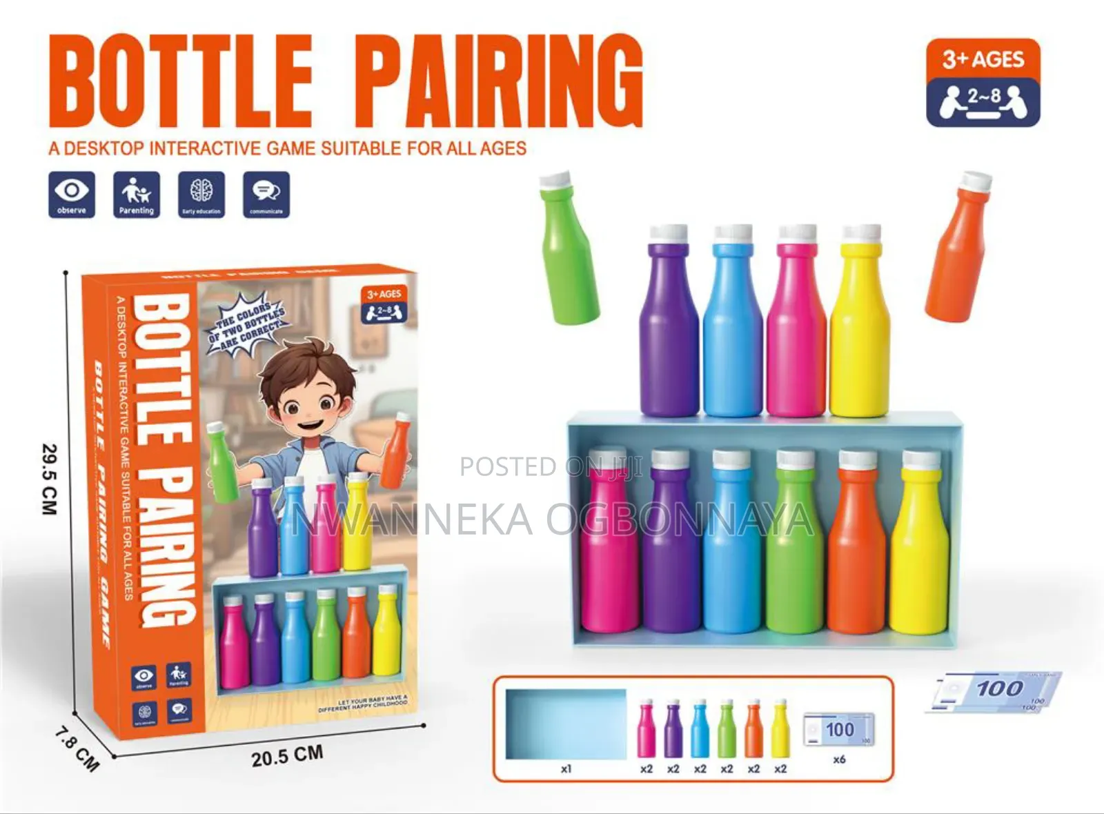 Match the Bottle Color Game