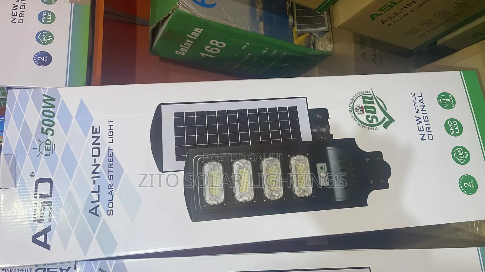 500w Asd Solar Street Light