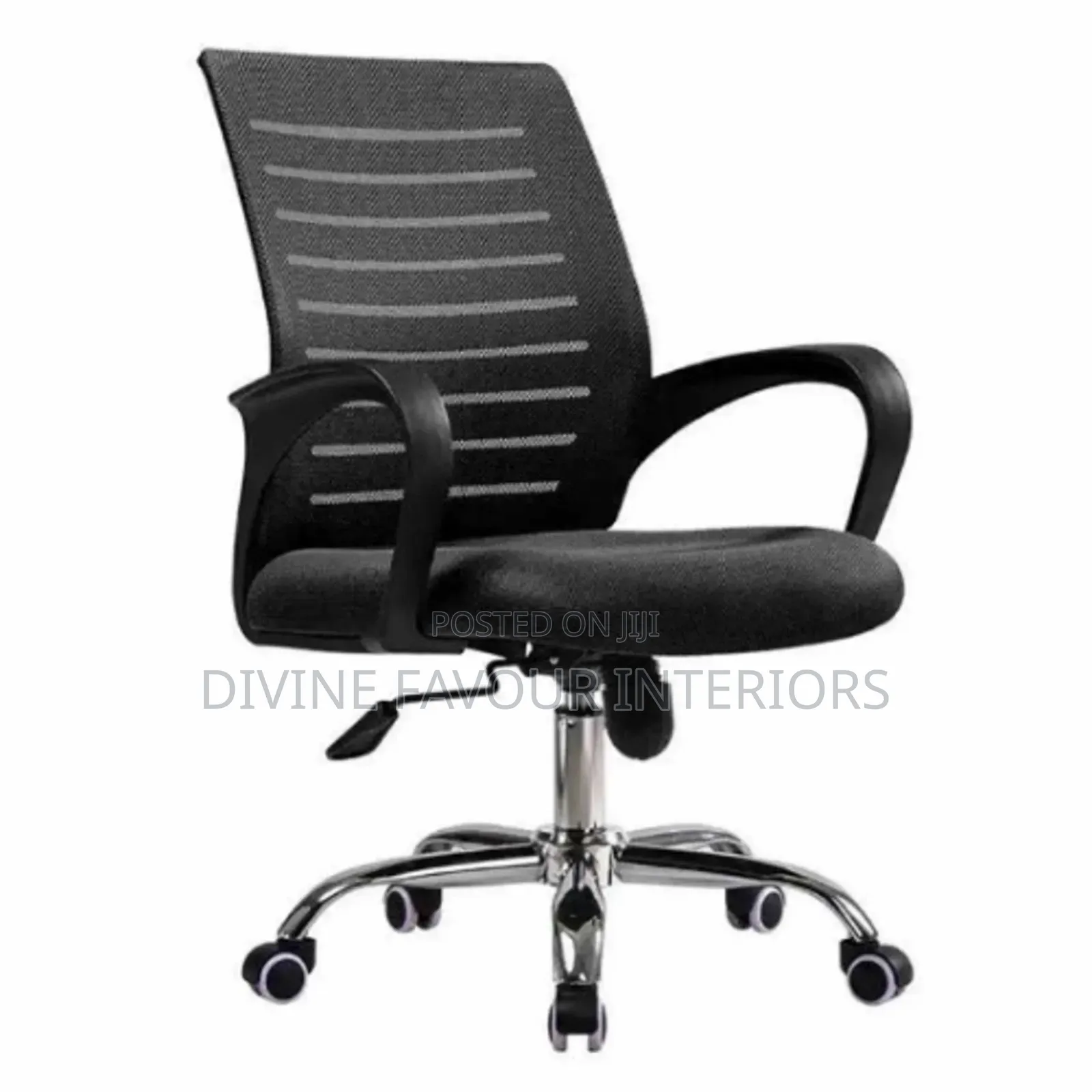 Mesh Back Line Medium Back Secretary Office Chair