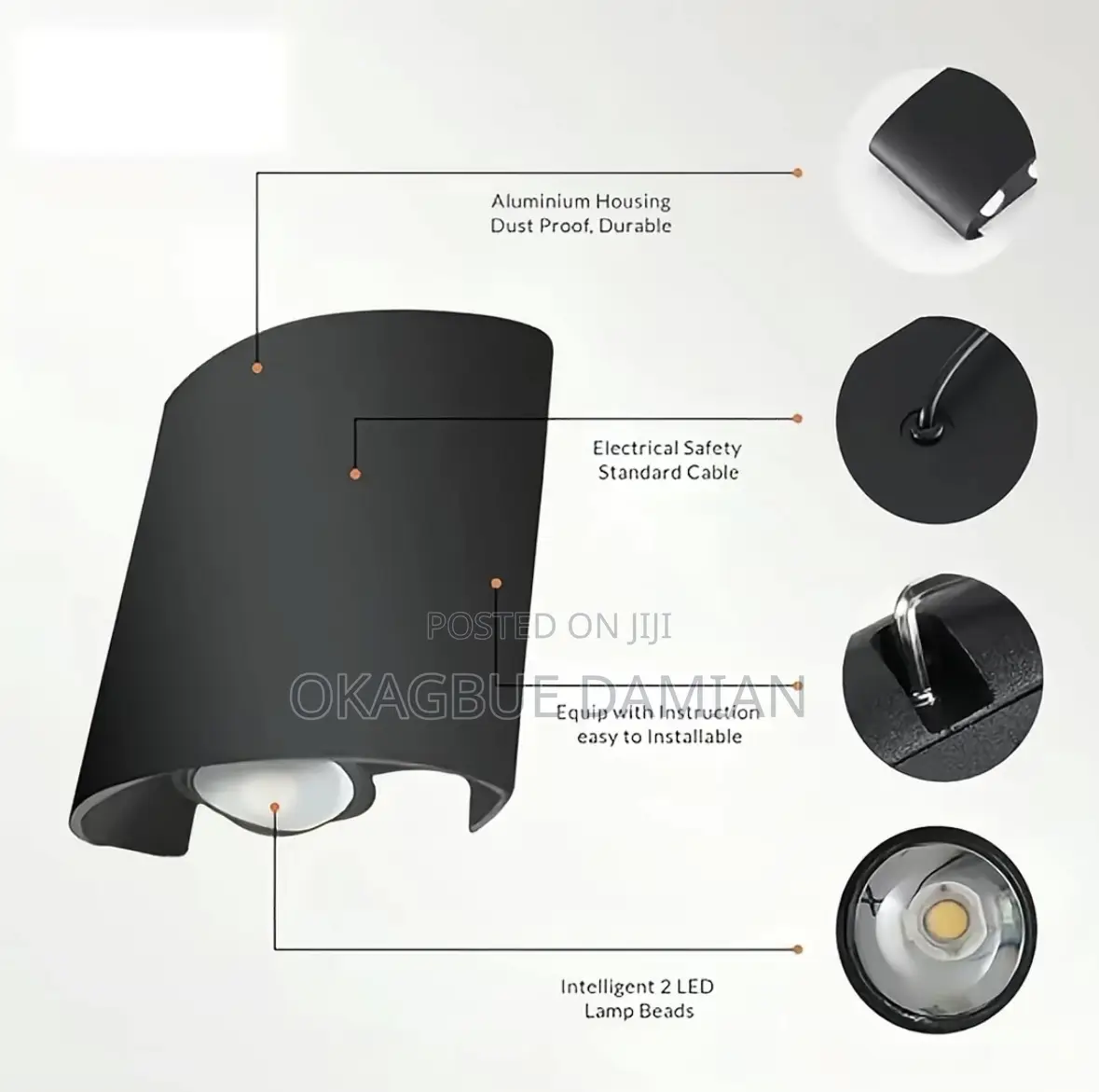 One Eye Up and Down Wall Lamps