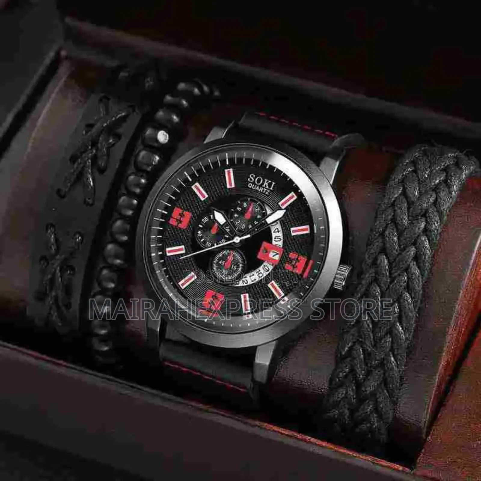 Frank Male Wrist Watch Set