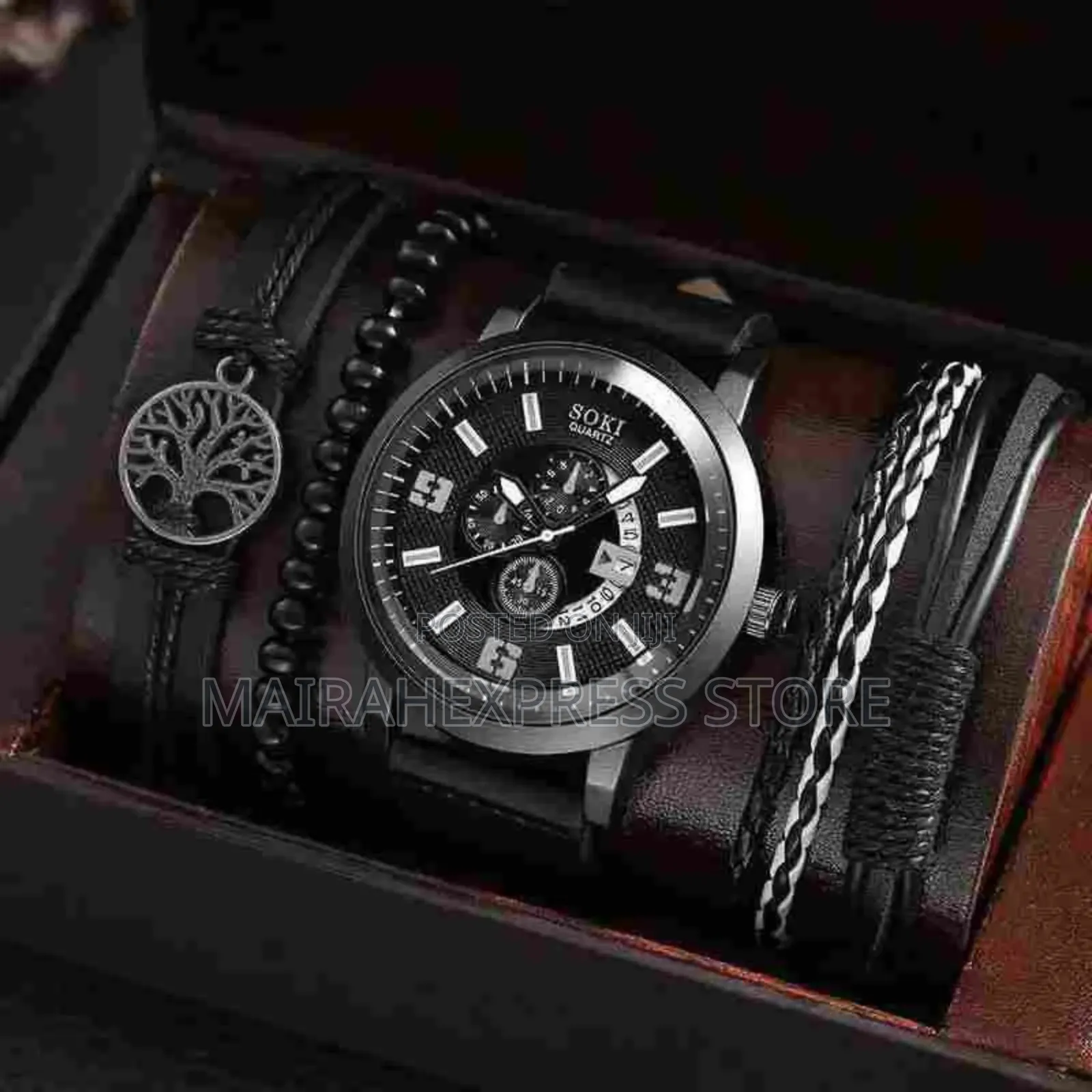 Frank Male Wrist Watch Set