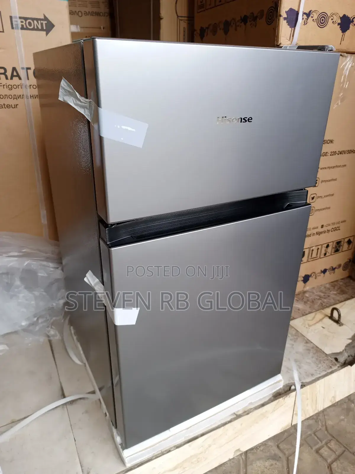 Hisense 87l Double Door Refrigerator | Ref120dr