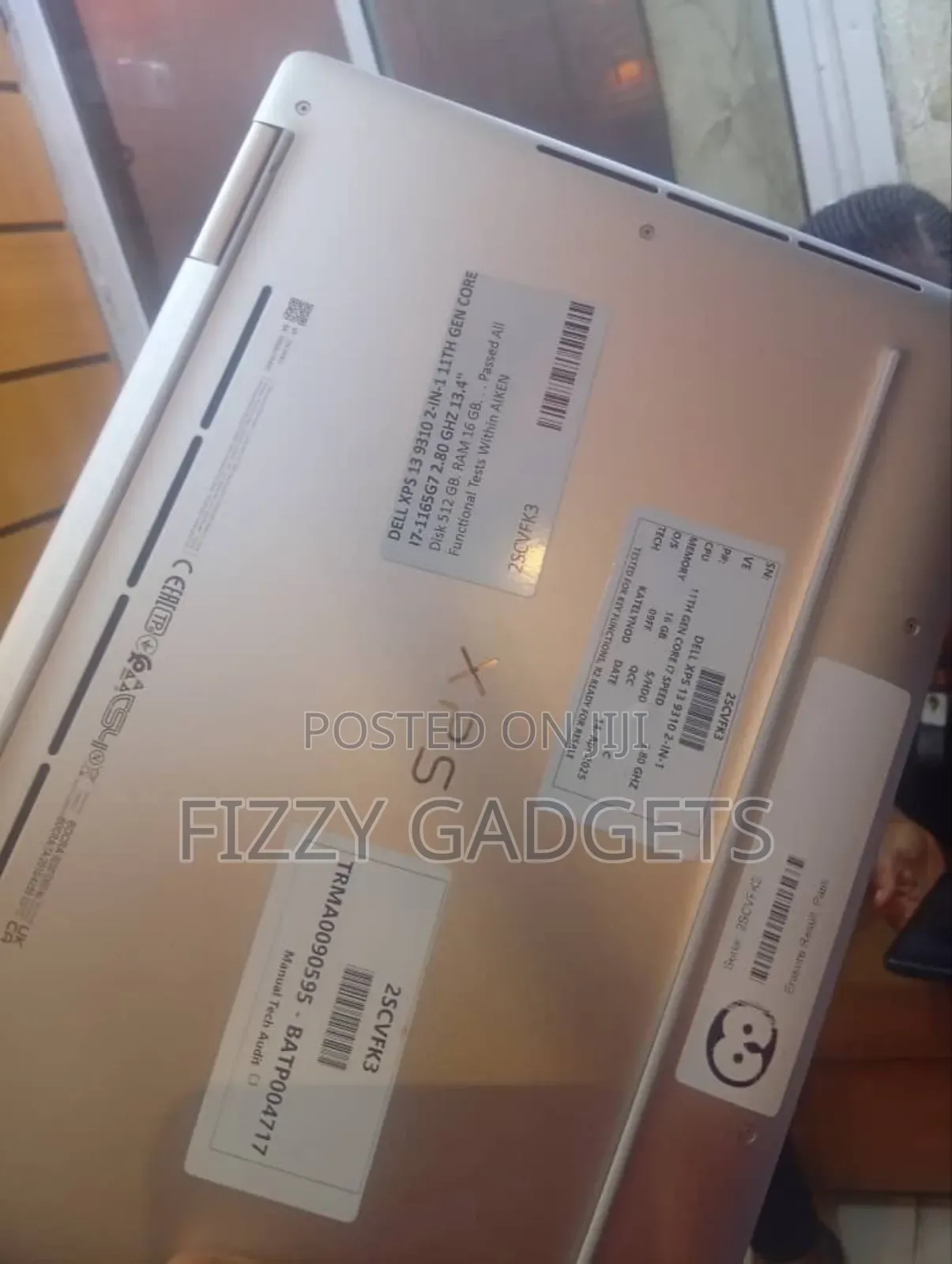 Laptop Dell XPS 13 9310 16GB Intel Core I7 SSD 512GB