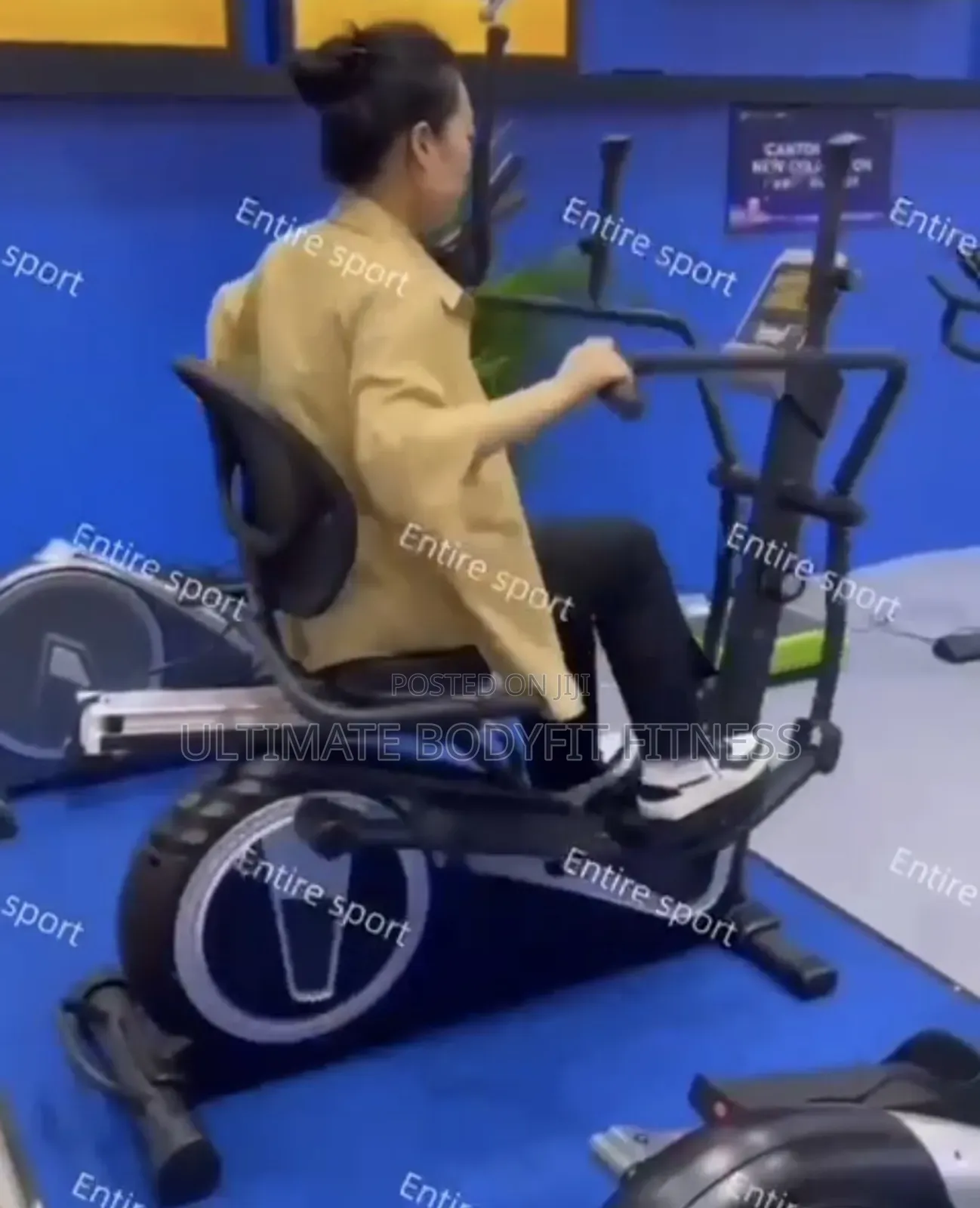 Brand Hg-6813 Cross Recumbent Exercise Bike
