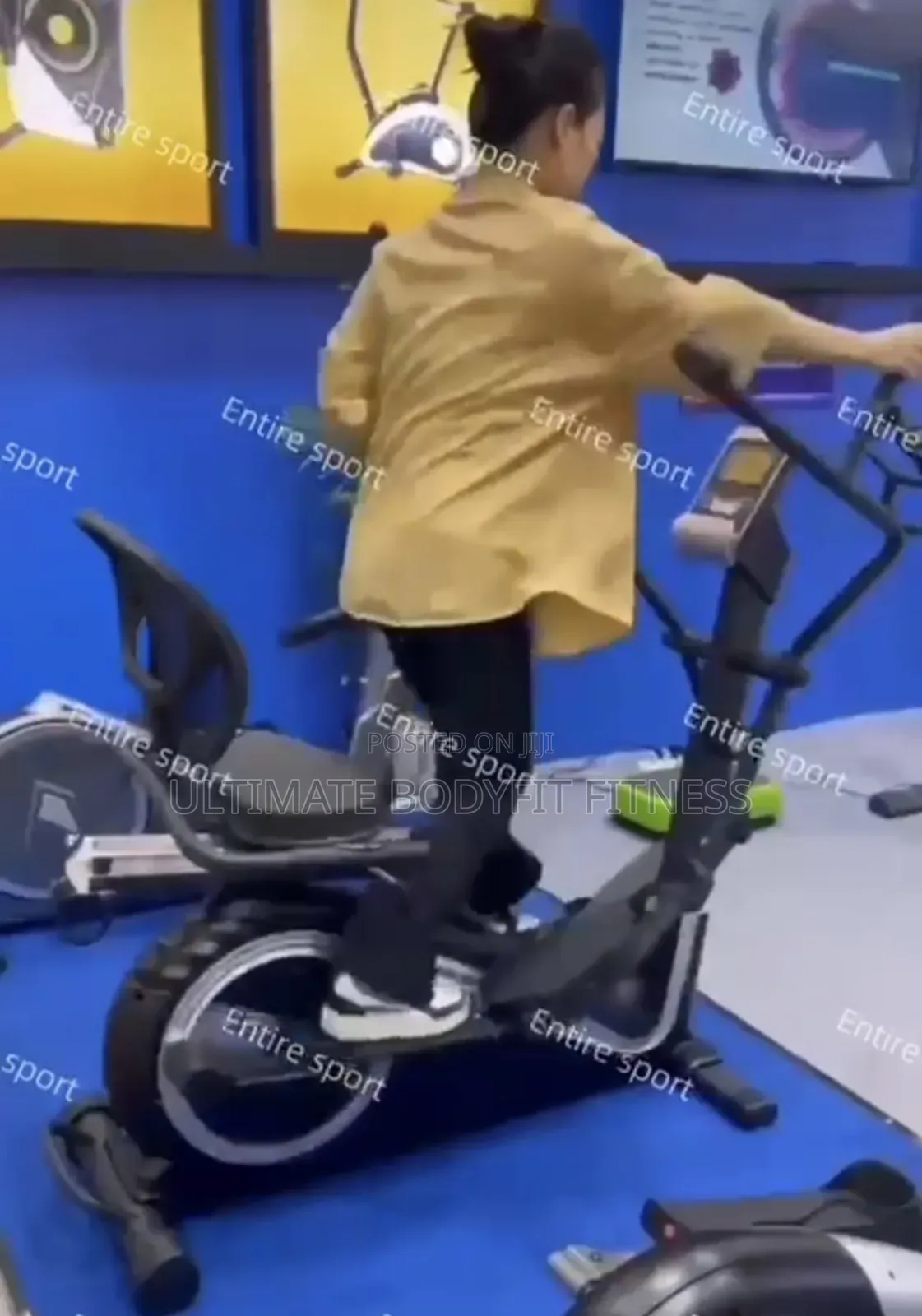 Brand Hg-6813 Cross Recumbent Exercise Bike