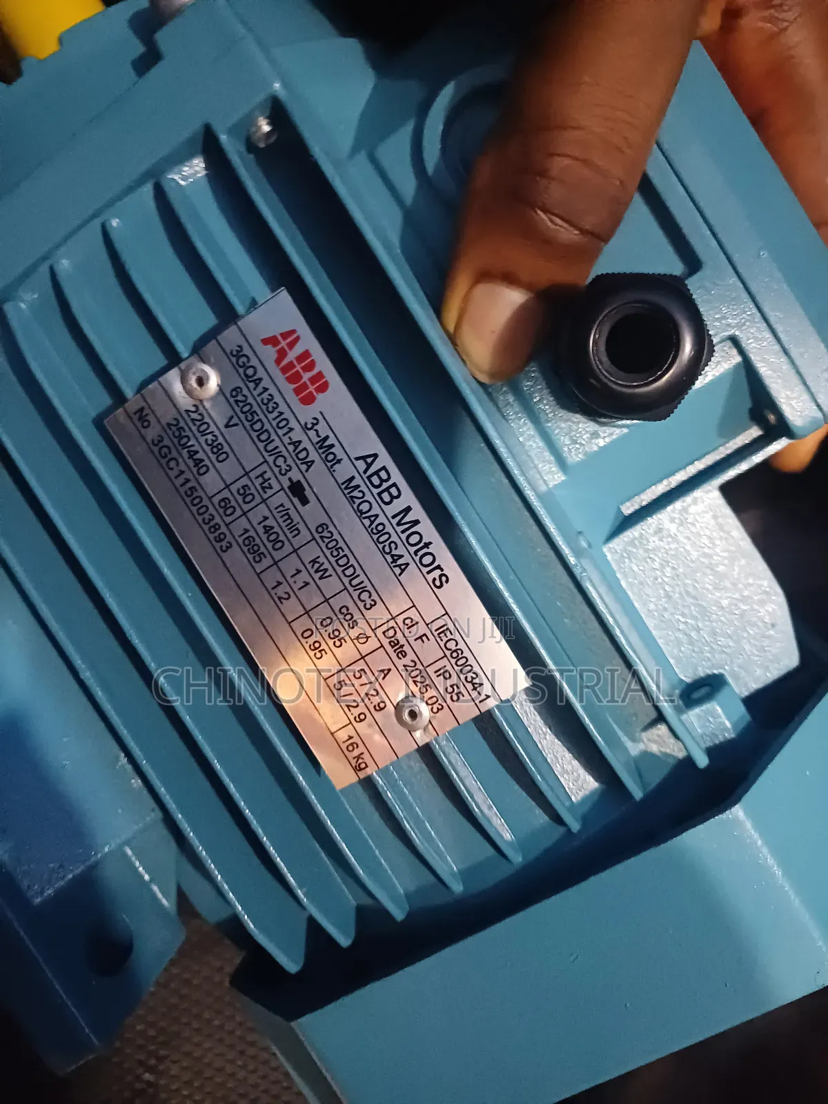 Abb Motor 1.5hp/1.1kw Three Phase High Quality Electric Motor