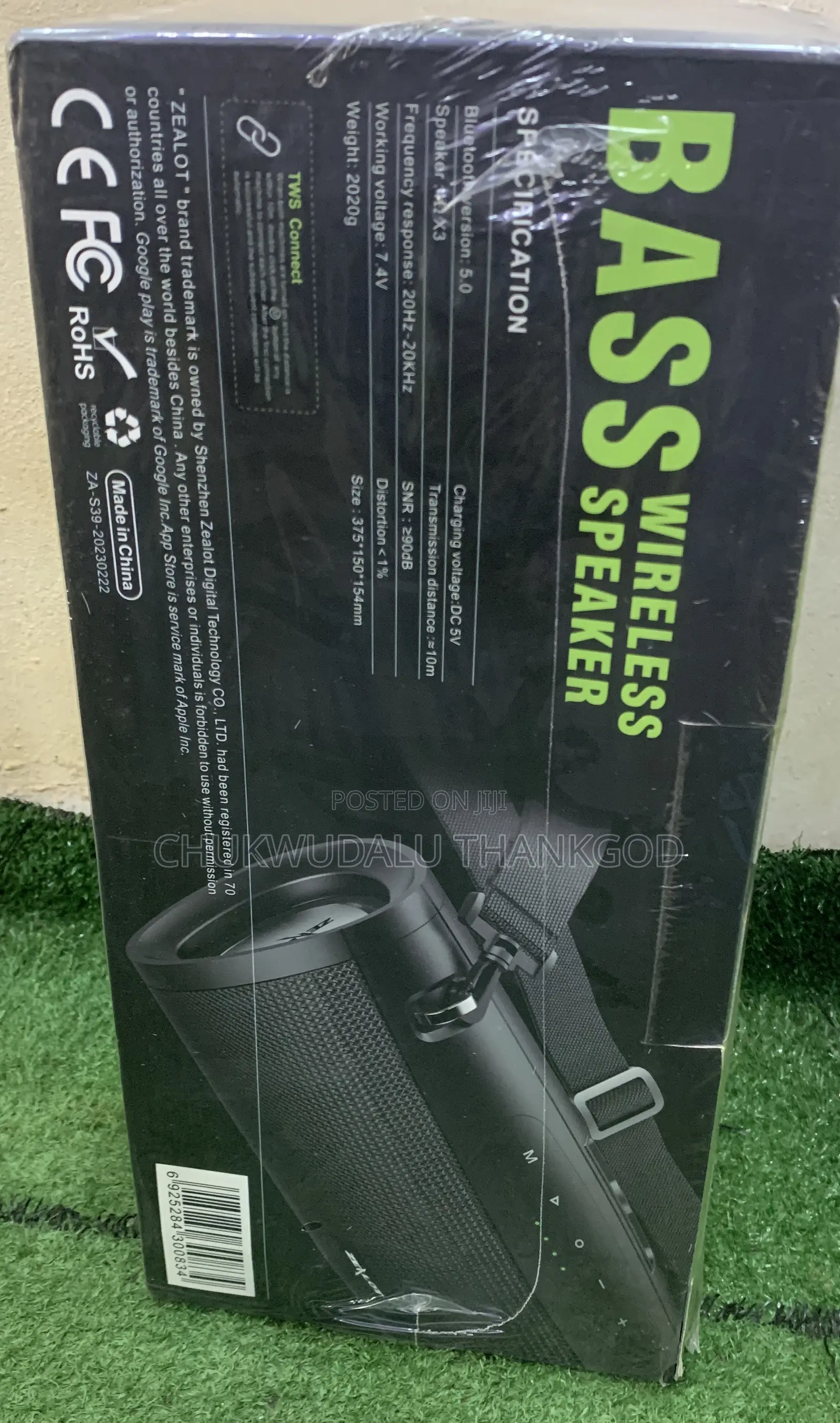 Zealot S39 Wireless Portable Speaker