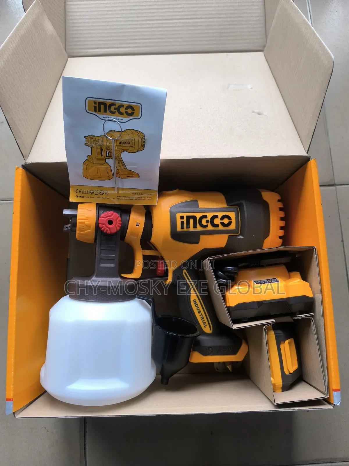 Cordless/Battery Spray Gun/Machine (20v)