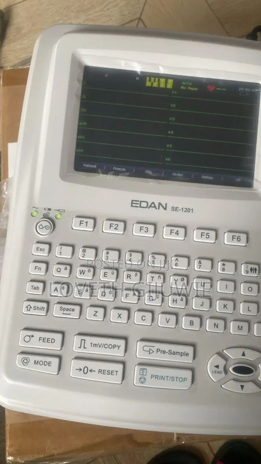 Edan 12 Channels Ecg Machine