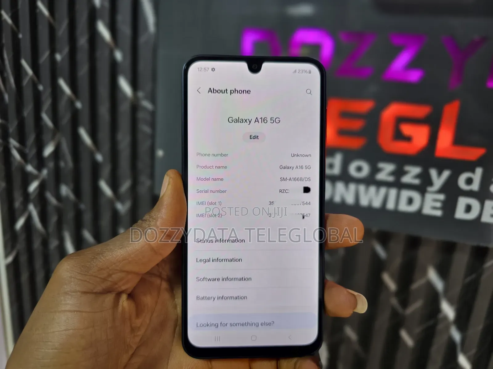 Samsung Galaxy A16 5G 128 GB Black