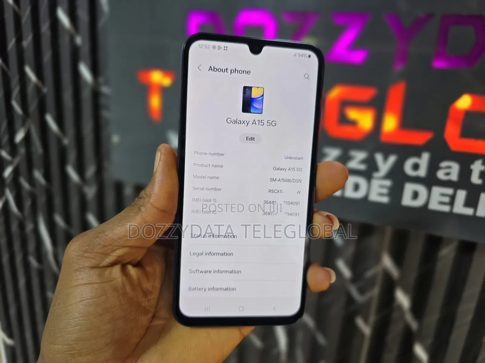 Samsung Galaxy A15 5G 128 GB Blue