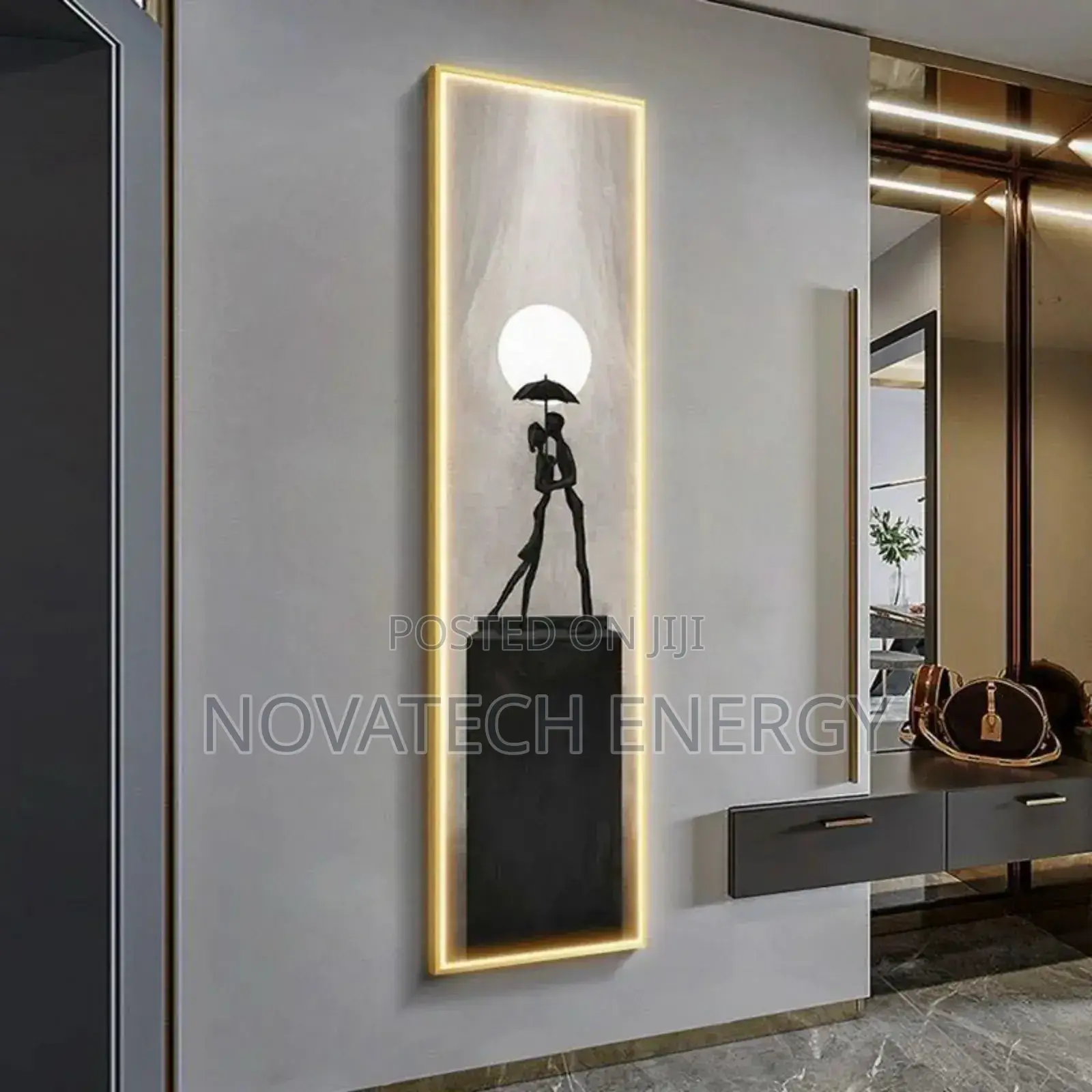 Shadow Art Led Wall Frame Light for Luxury Decorations