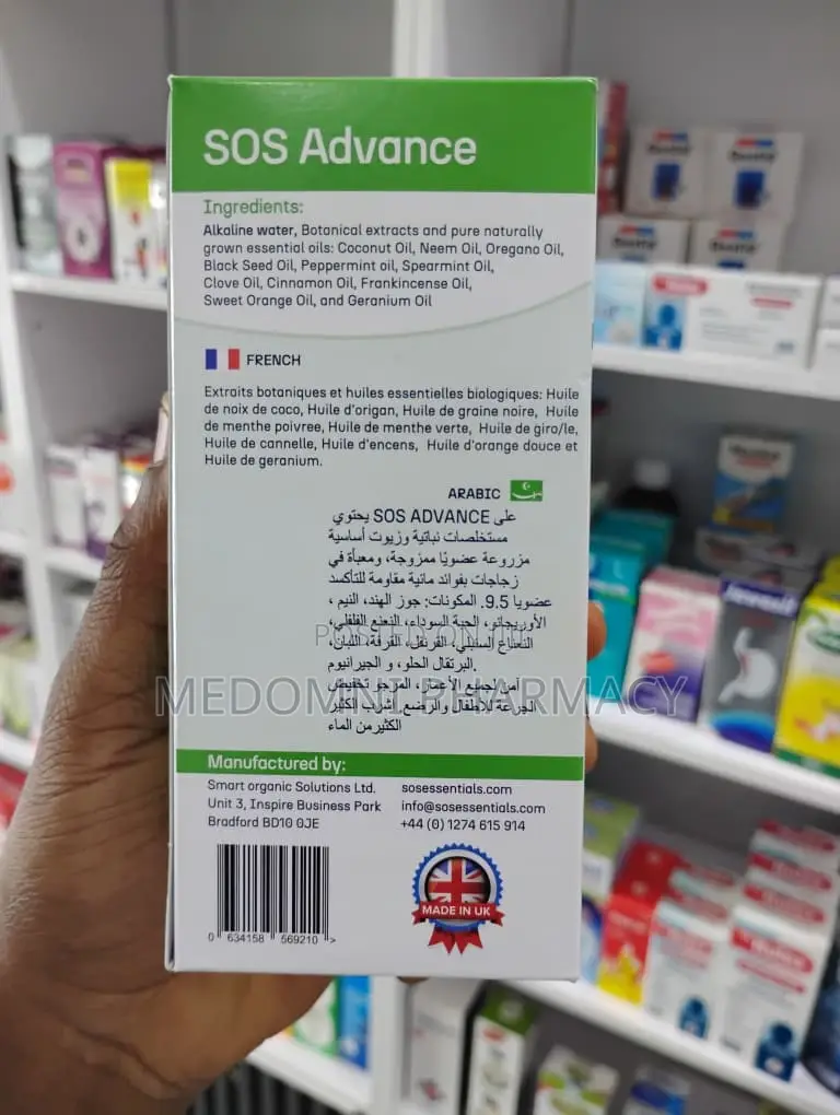 Sos Advance Liquid – Natural Immune Booster Detox