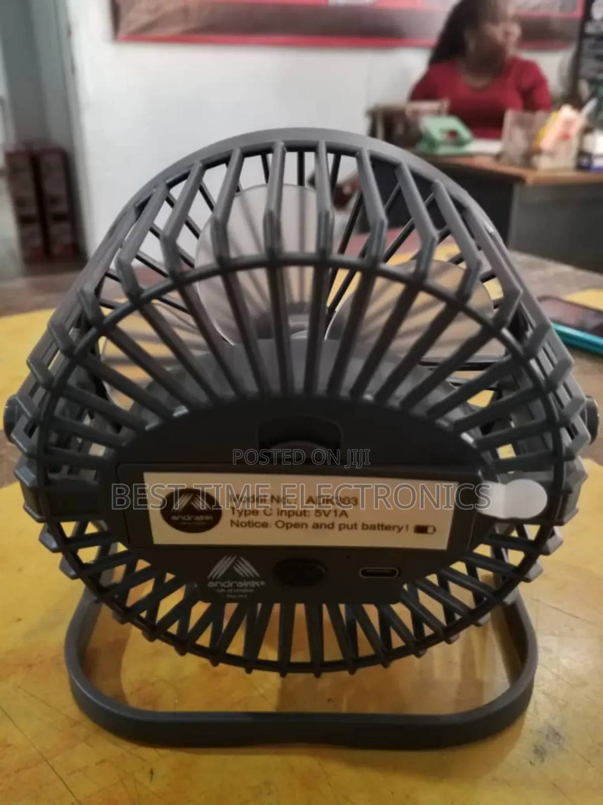 Andrakk Rechargeable Mini Fan