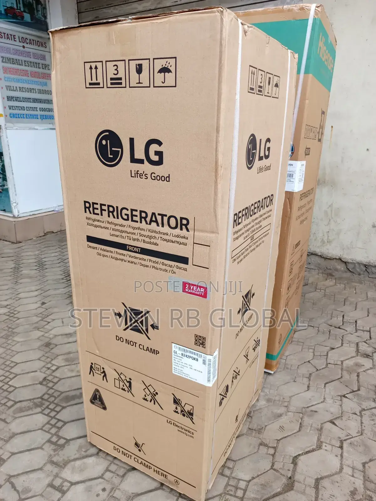 Lg 263l Top Freezer Refrigerator Ref 242 PQGB