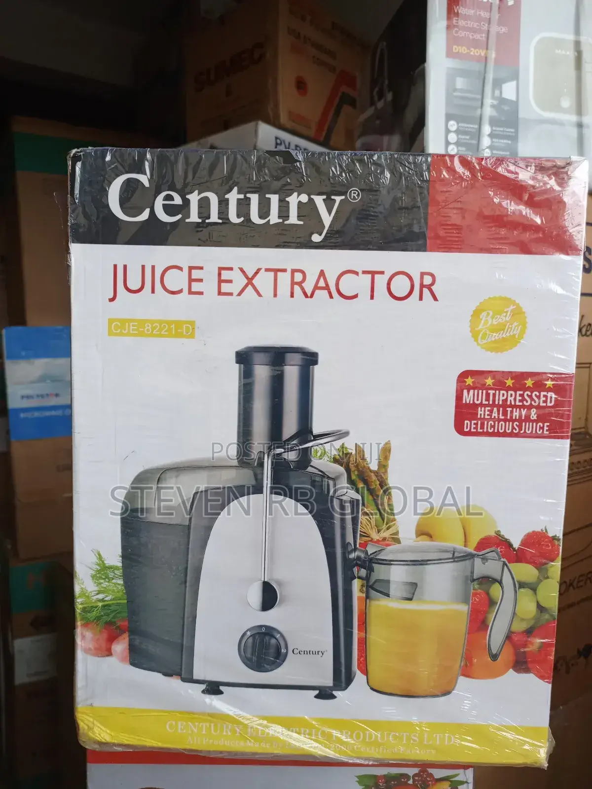 Century Juice Extractor | Cje-8221-D