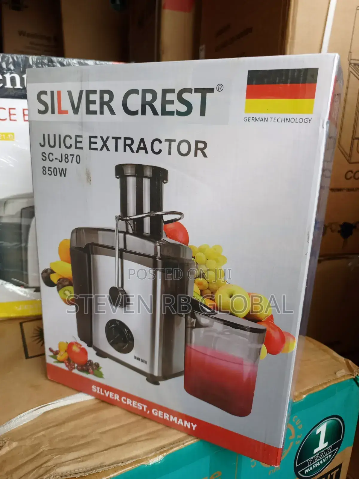 Silver Crest Juice Extractor 850w