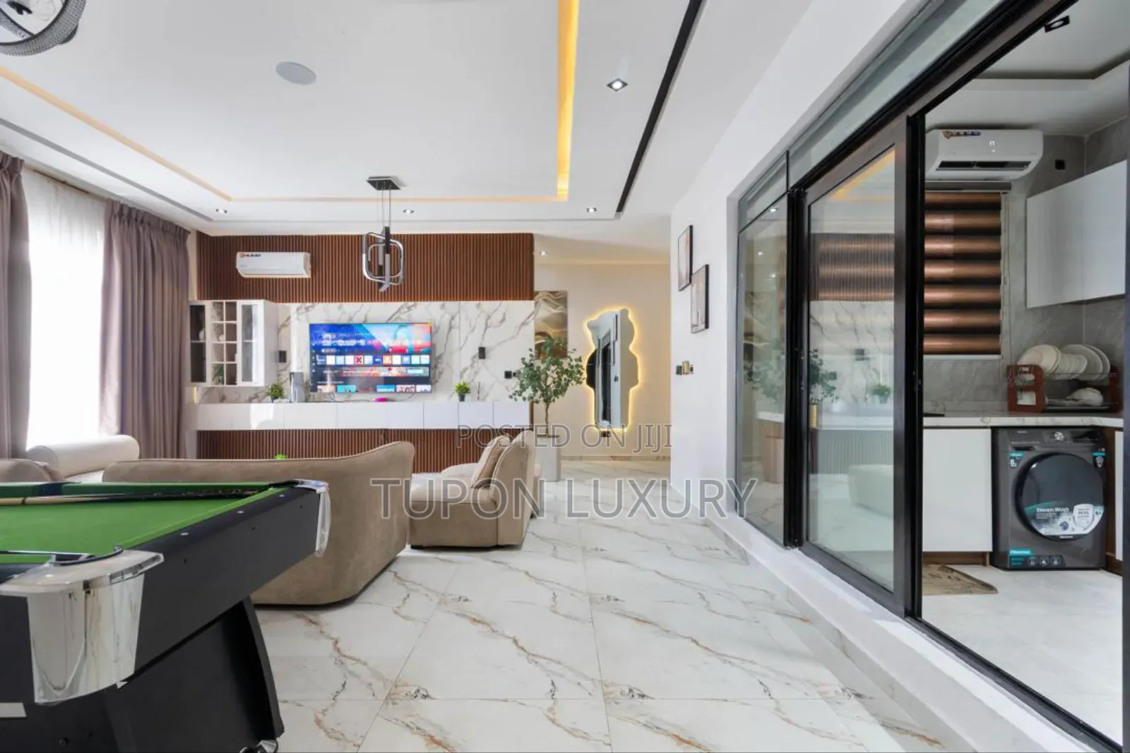 Luxury 2bedroom With Pool, Ps5, Gym Snooker Board