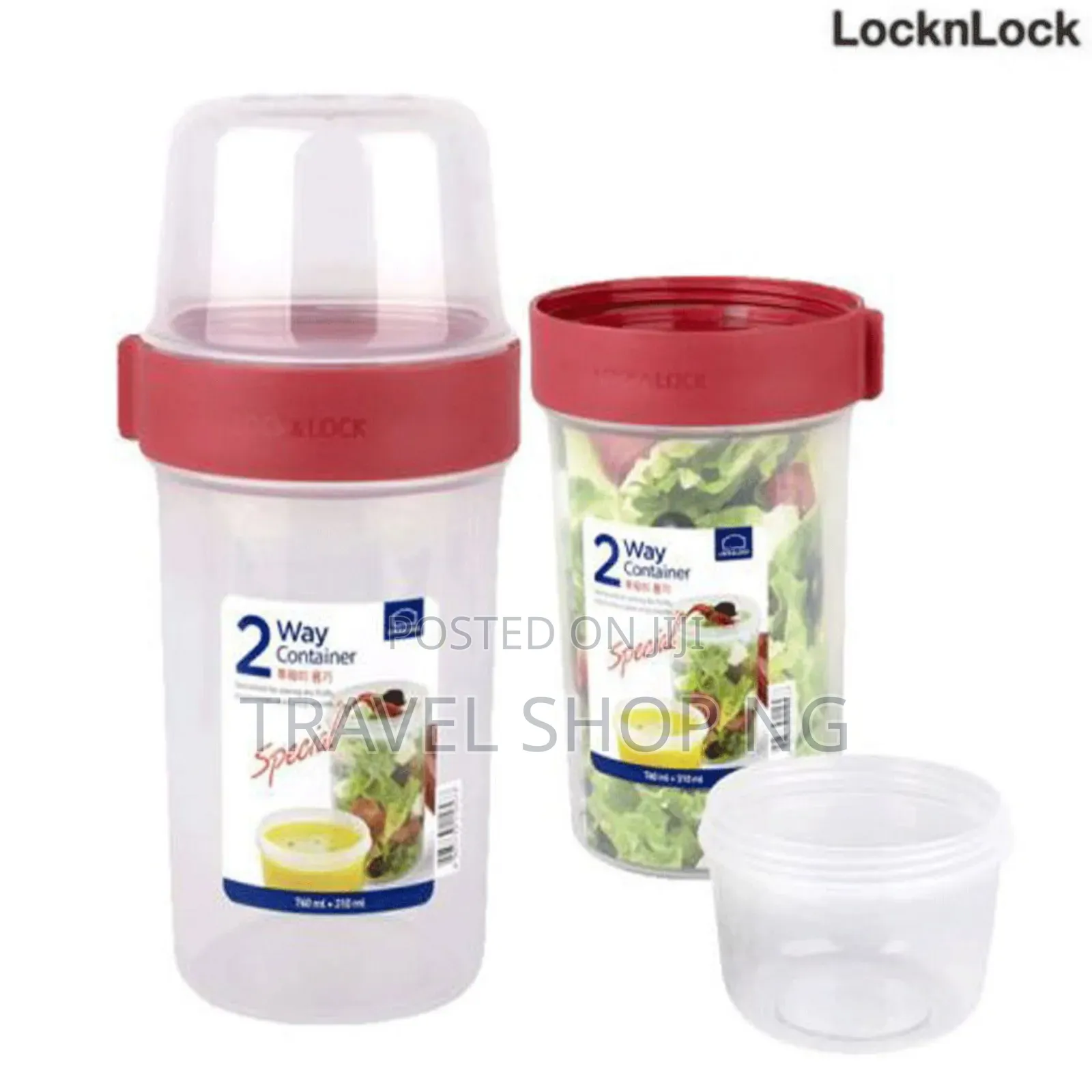Seal Lock 2 Way Container | Reusable Parfait Cups