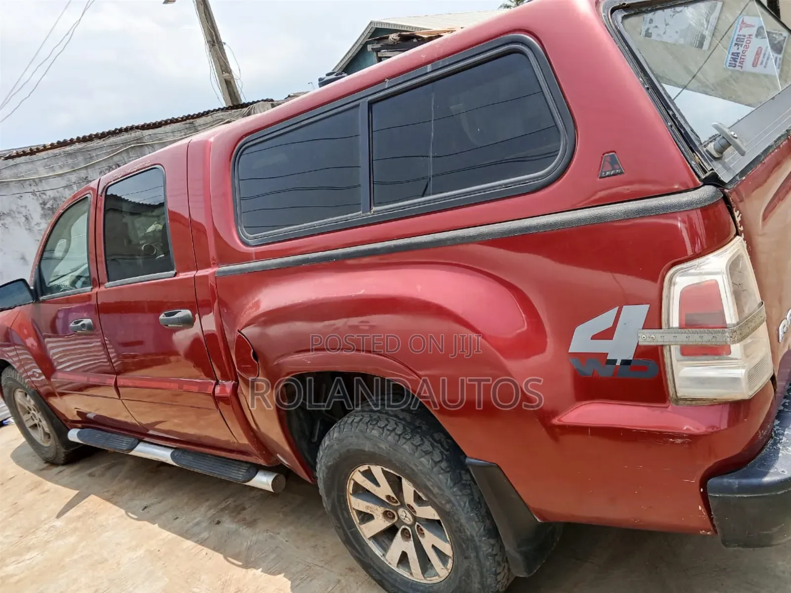 Mitsubishi L200 Double Cab 2.0 4WD 2003 Red