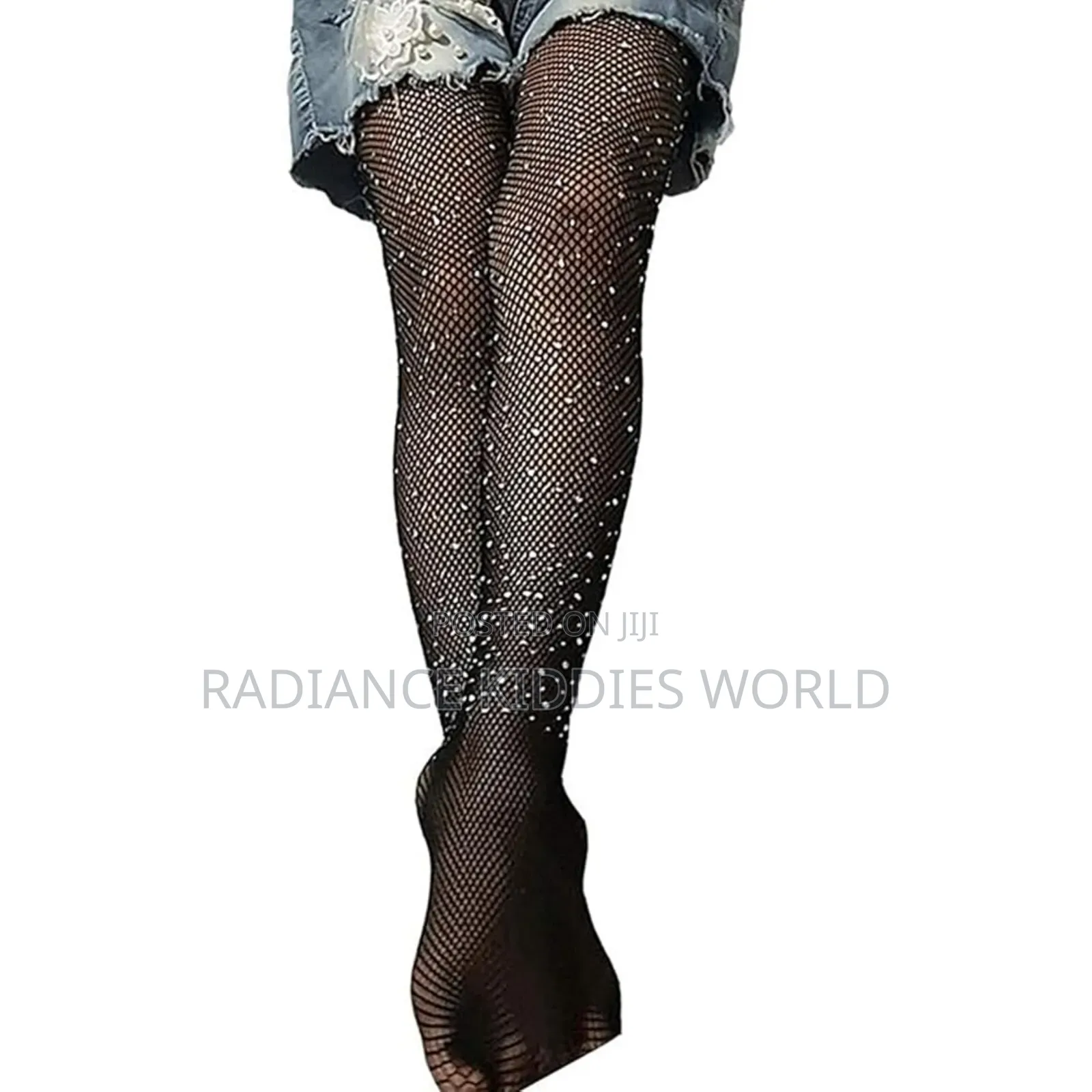Net Pantyhose With Stones