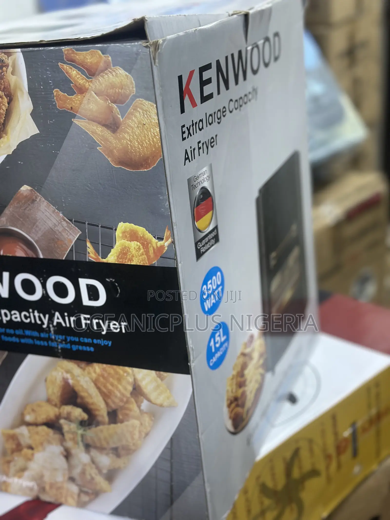 Solid Support Kenwood 15l 3500w High-Capacity Air Fryer