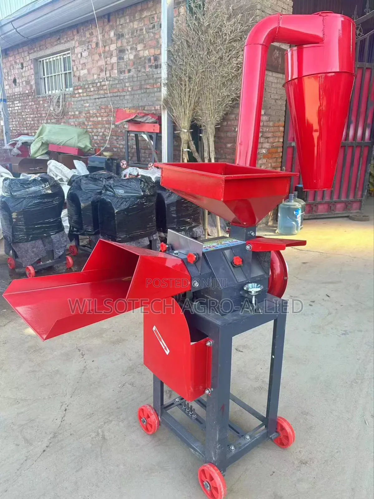 400-500kg/Hr Latest Multifunctional Chaff Cutter (Without Power)