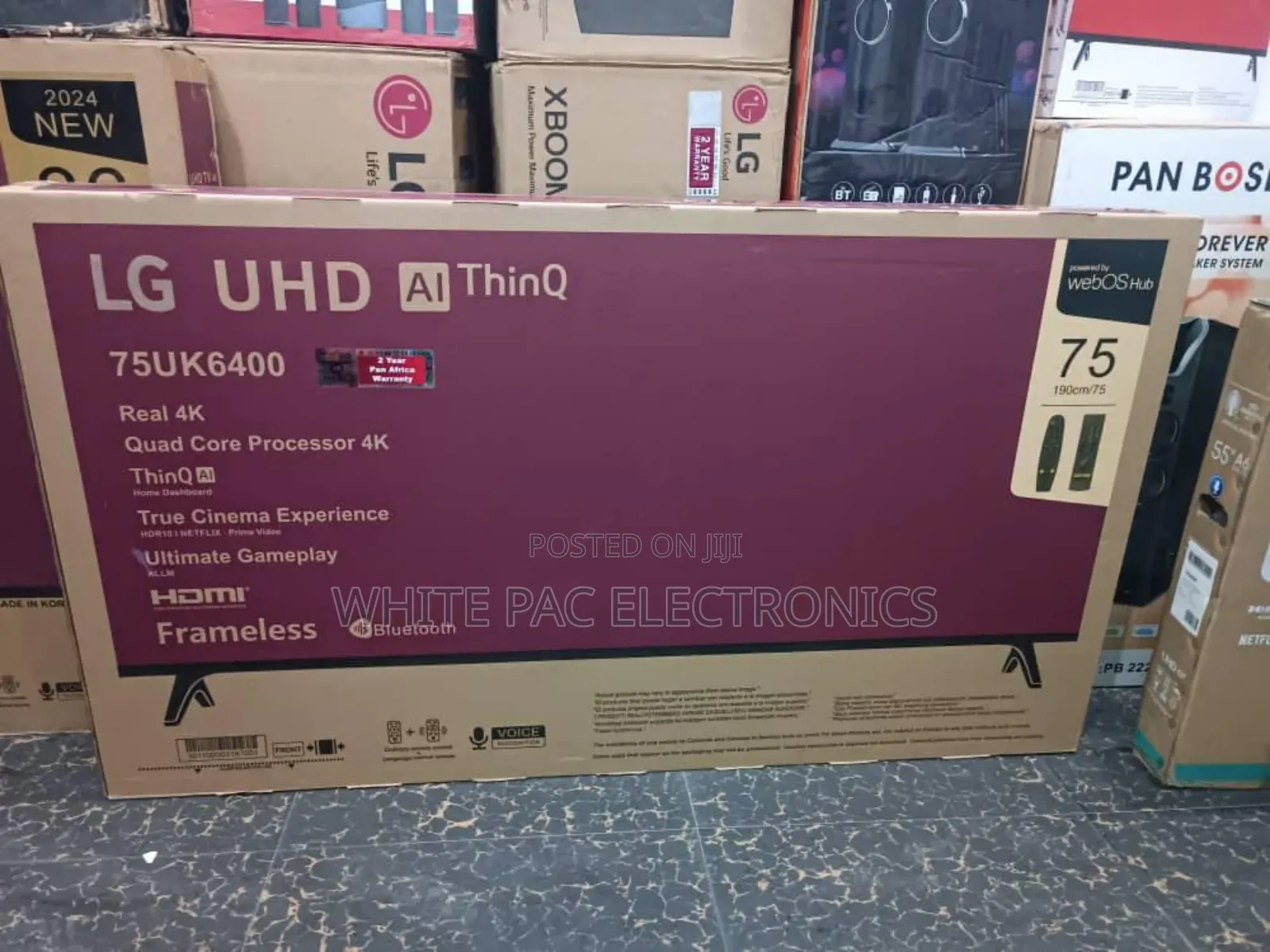 2026> Lg 75"Inch Ai Thinq Uhd 4k Smart Webos Tv Magic Remote > 2 Yrs