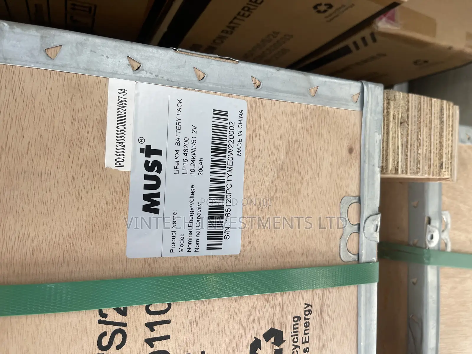 Must 10kwh Lithium Ion Solar Batteries, 5 Years Warranty And Bms