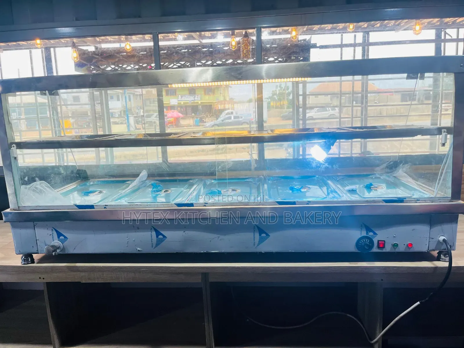 5plate Up and Down Display Food Warmer