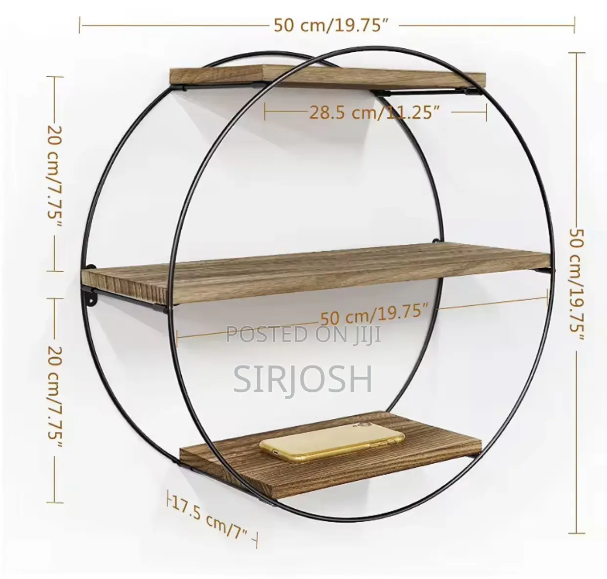 Circular Wall Rack