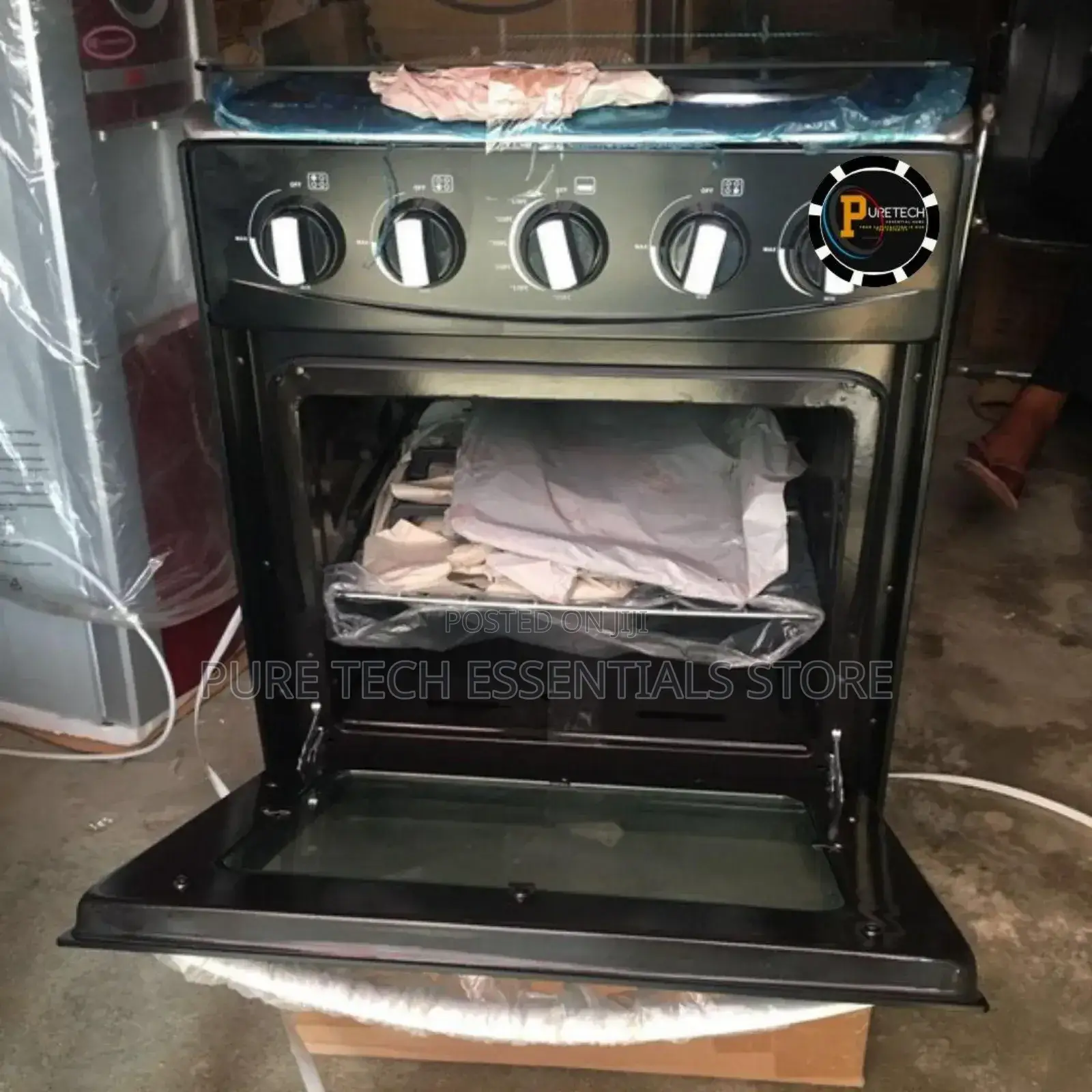 Teknocool 50x50 All Gas Burner Cooker Auto Ignition With Oven