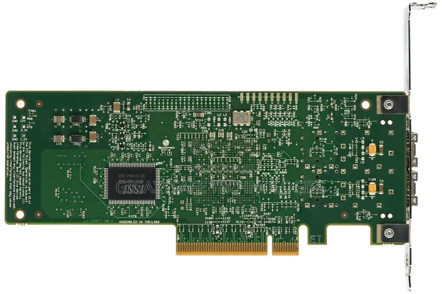 Lsi7204ep Lsi Dual Port 4gb SFP Pci-E Fiber Channel Adapter